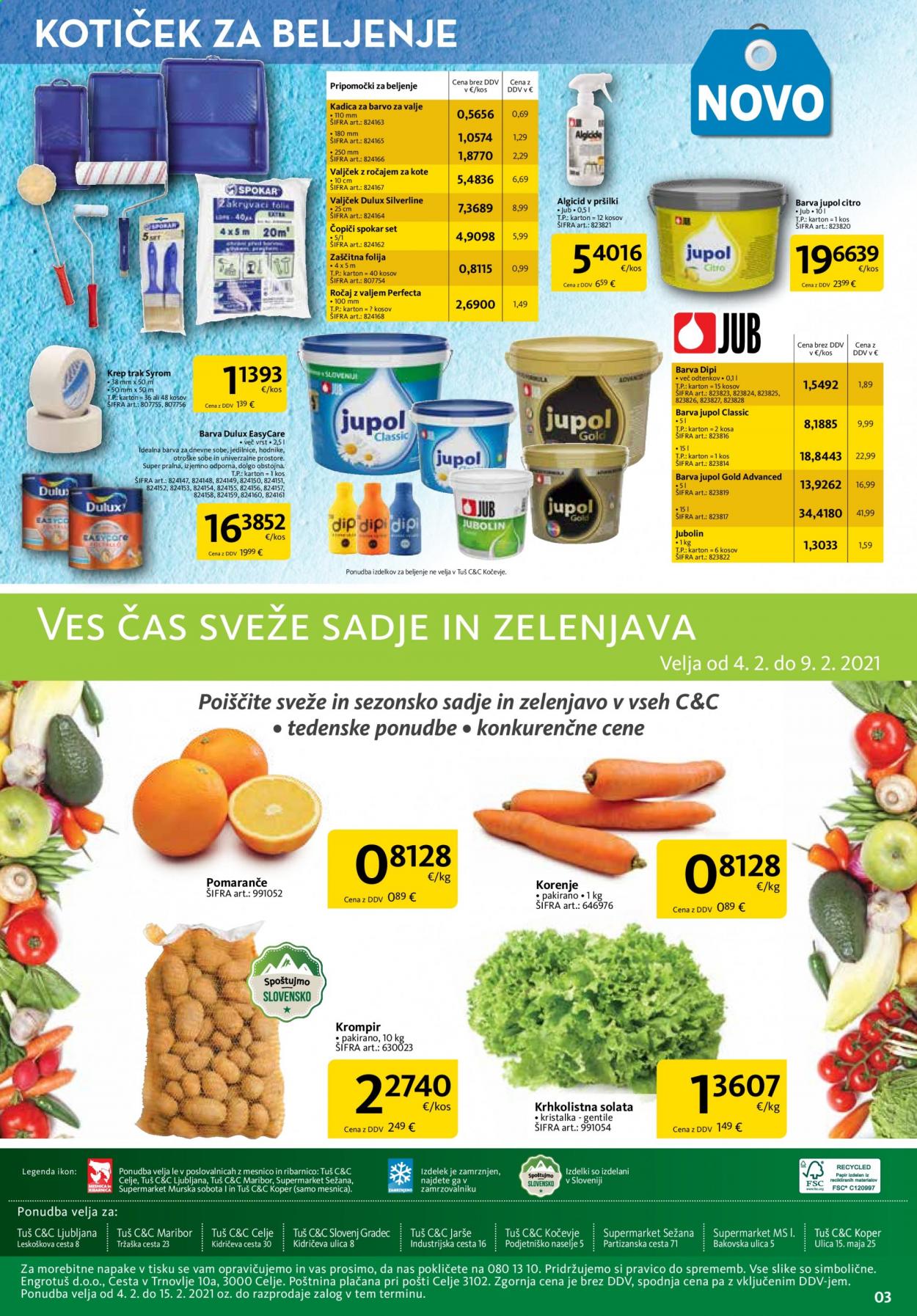 Tuš Cash & Carry katalog - 4.2.2021 - 15.2.2021. Stran 16