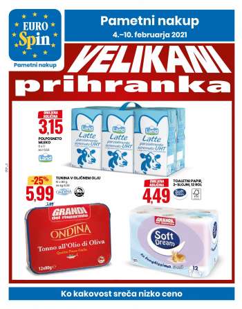 EuroSpin katalog - 04.02.2021 - 10.02.2021.