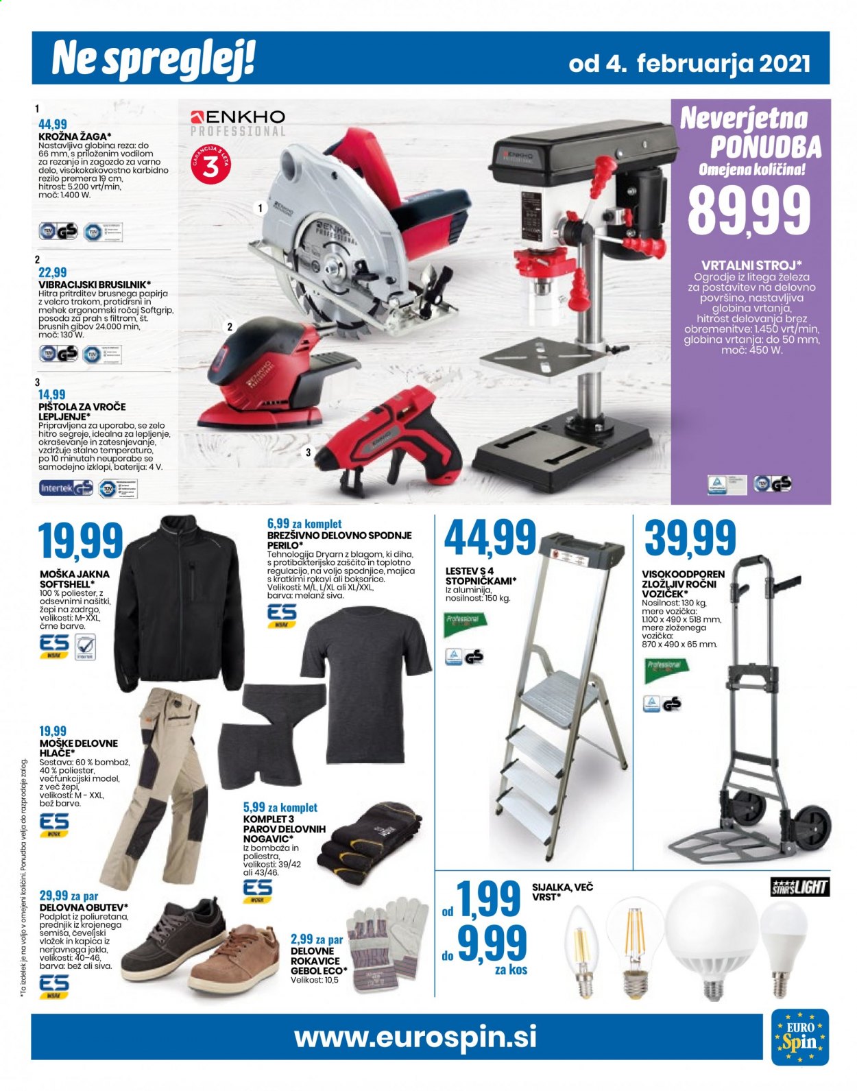 EuroSpin katalog - 4.2.2021 - 10.2.2021. Stran 11
