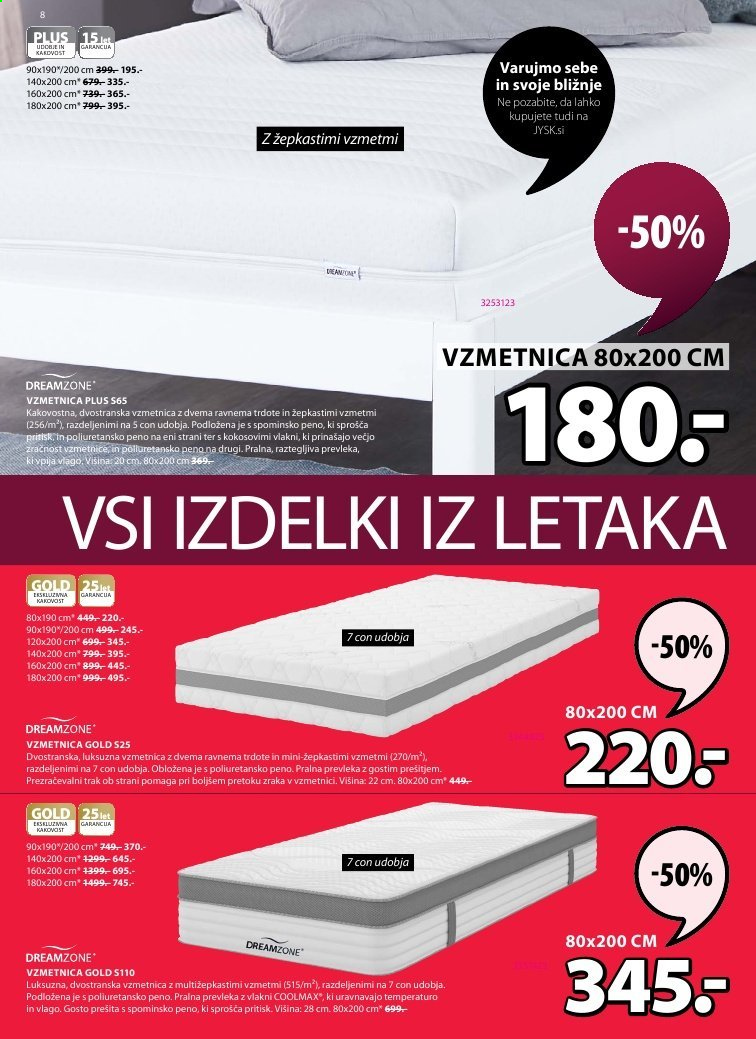JYSK katalog - 4.2.2021 - 17.2.2021. Stran 8