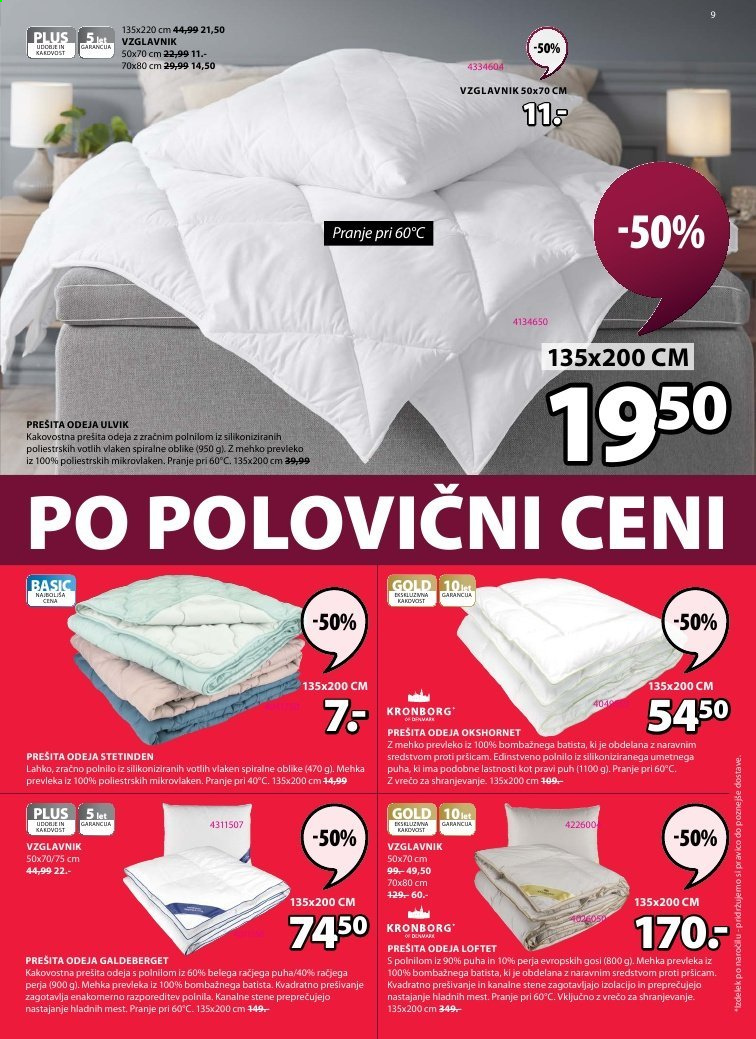 JYSK katalog - 4.2.2021 - 17.2.2021. Stran 9