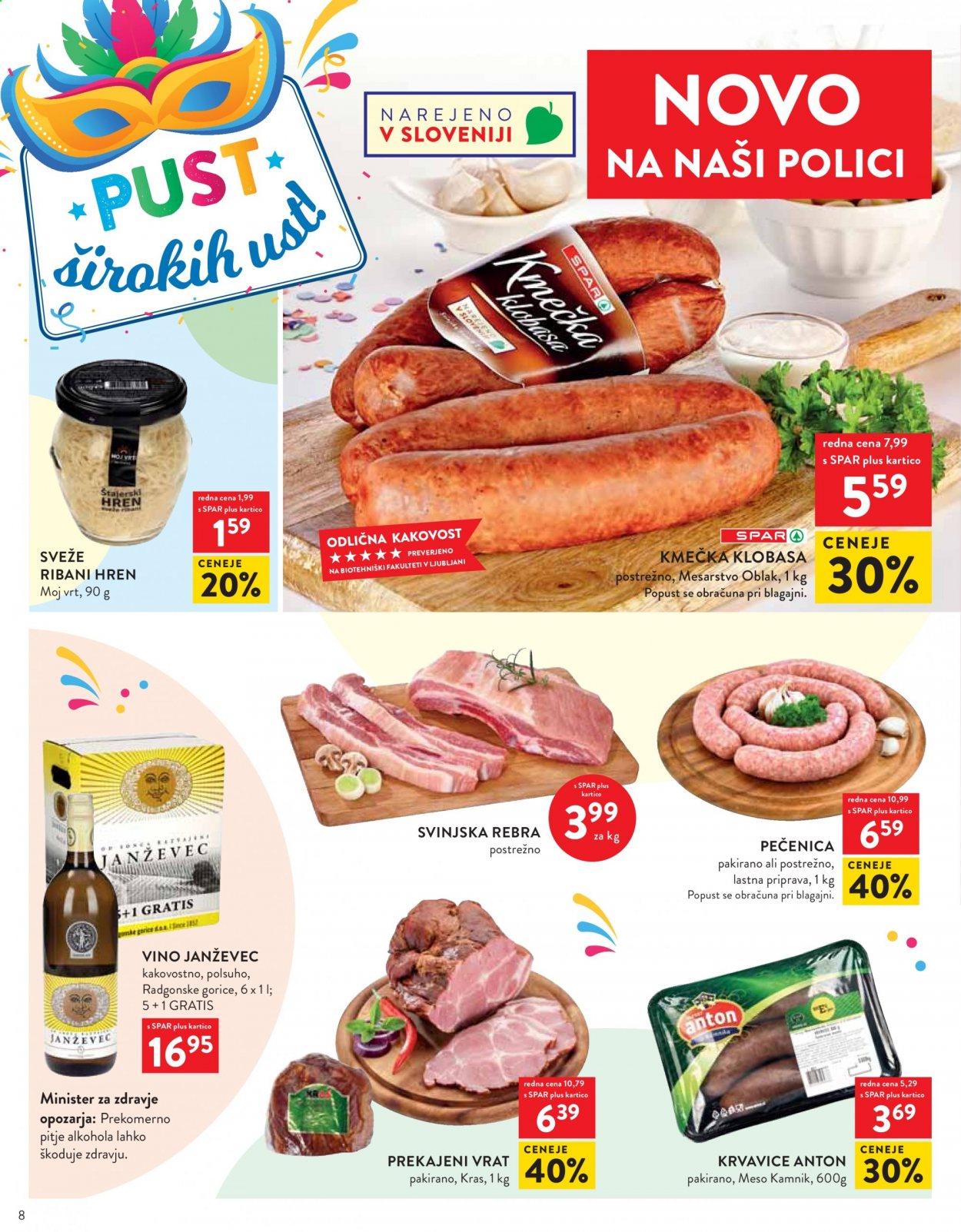 SPAR katalog - 10.2.2021 - 23.2.2021. Stran 8