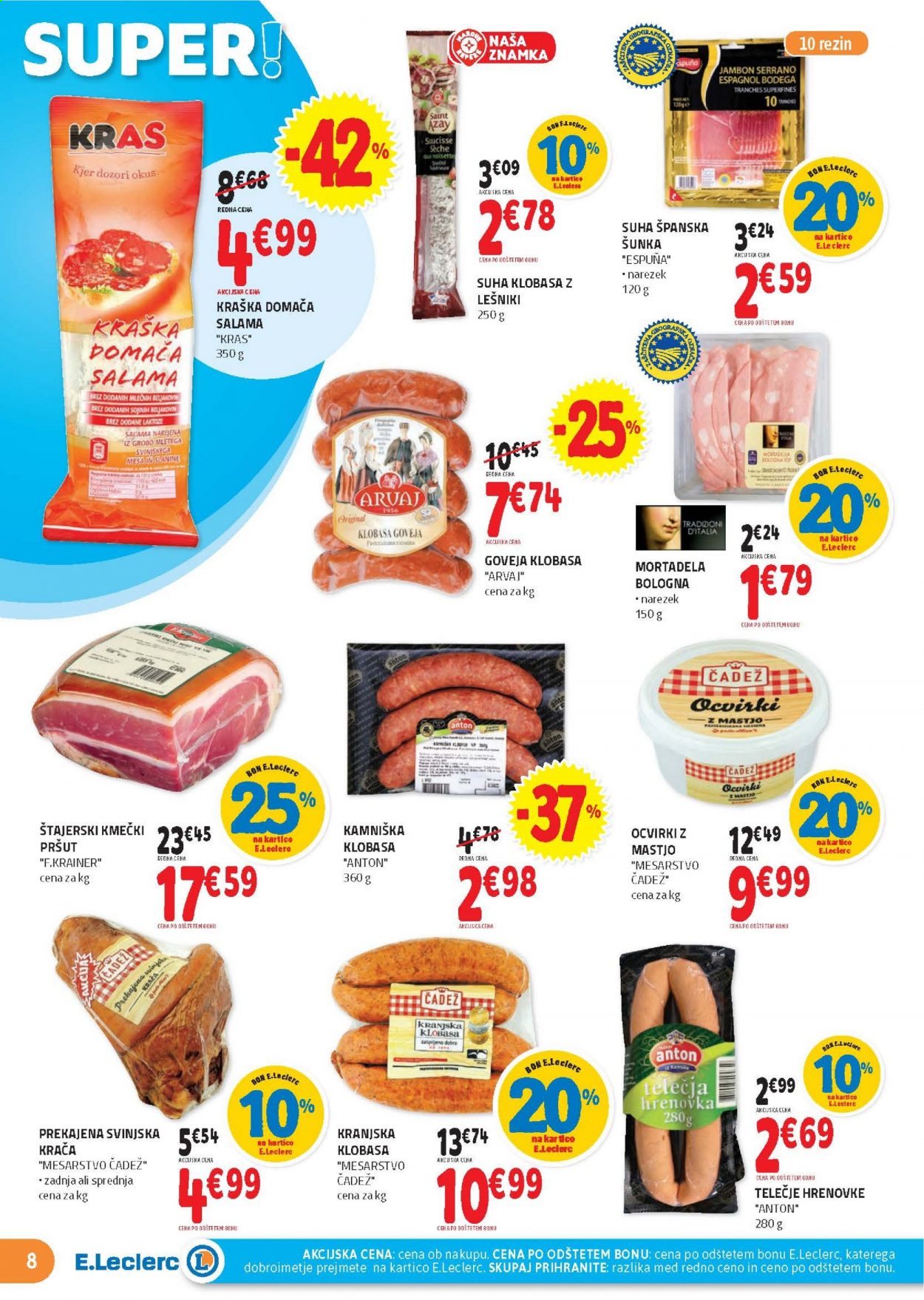 E.Leclerc katalog - 10.2.2021 - 20.2.2021. Stran 8