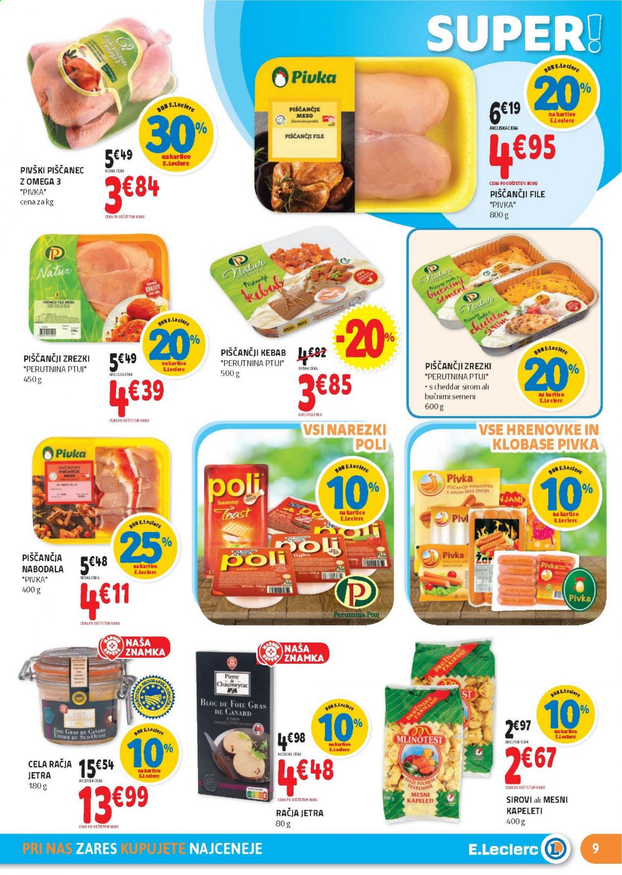 E.Leclerc katalog - 10.2.2021 - 20.2.2021. Stran 9
