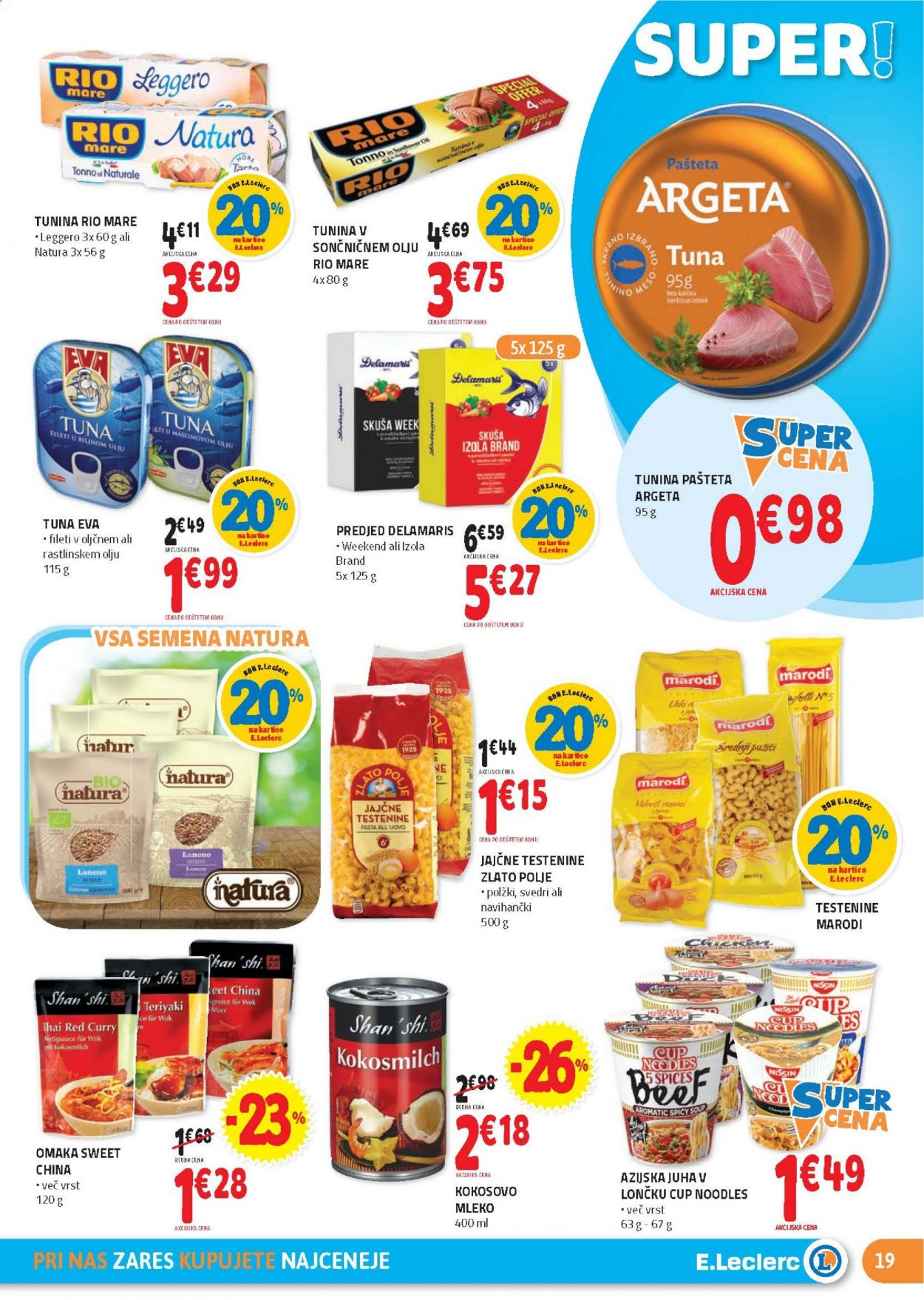 E.Leclerc katalog - 10.2.2021 - 20.2.2021. Stran 19