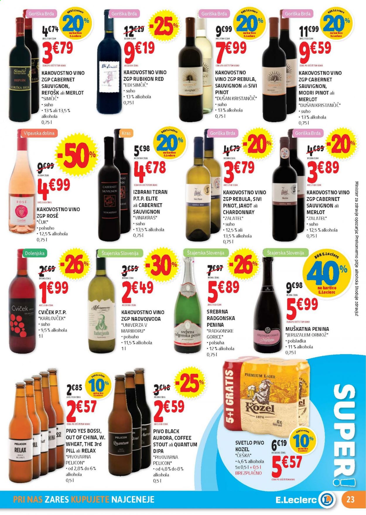 E.Leclerc katalog - 10.2.2021 - 20.2.2021. Stran 23