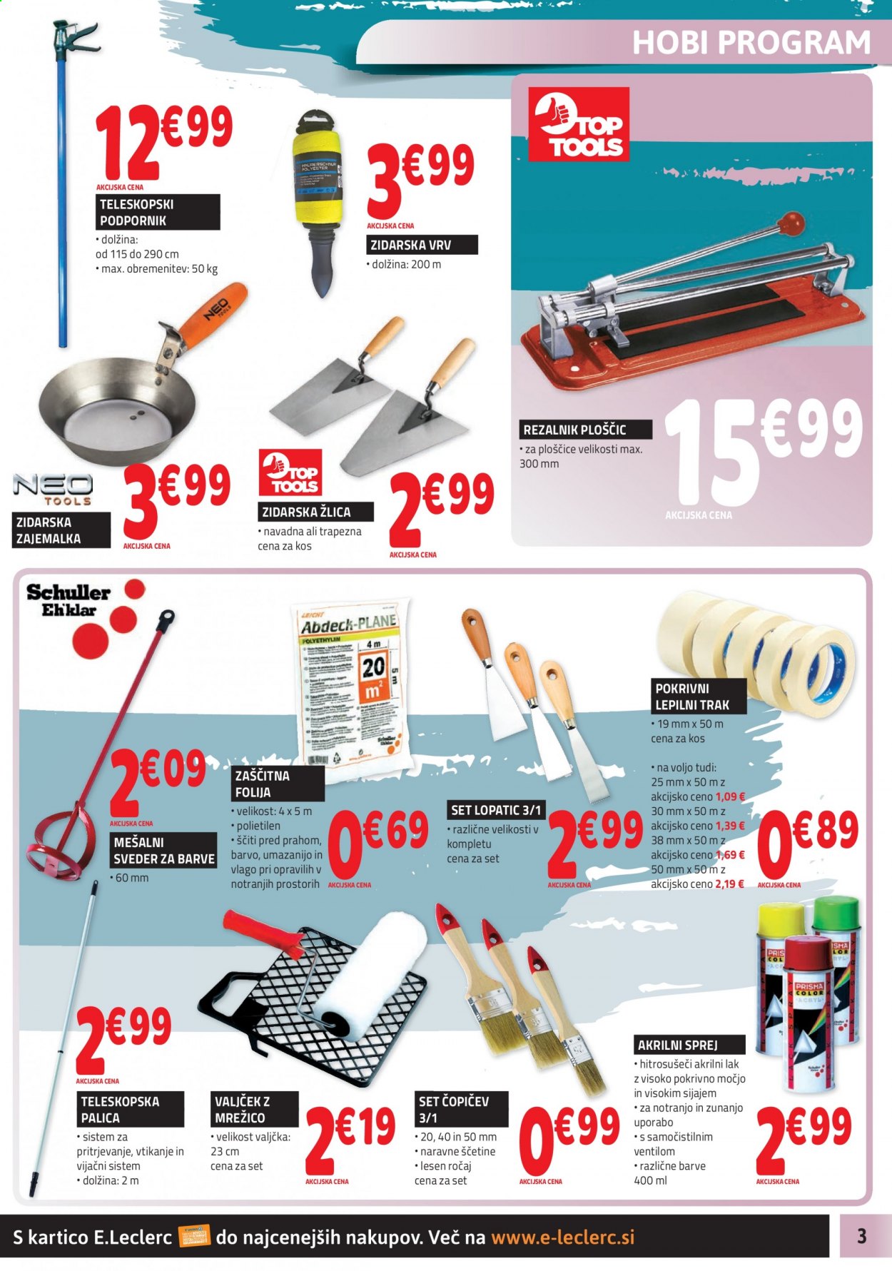 E.Leclerc katalog - 10.2.2021 - 27.2.2021. Stran 3