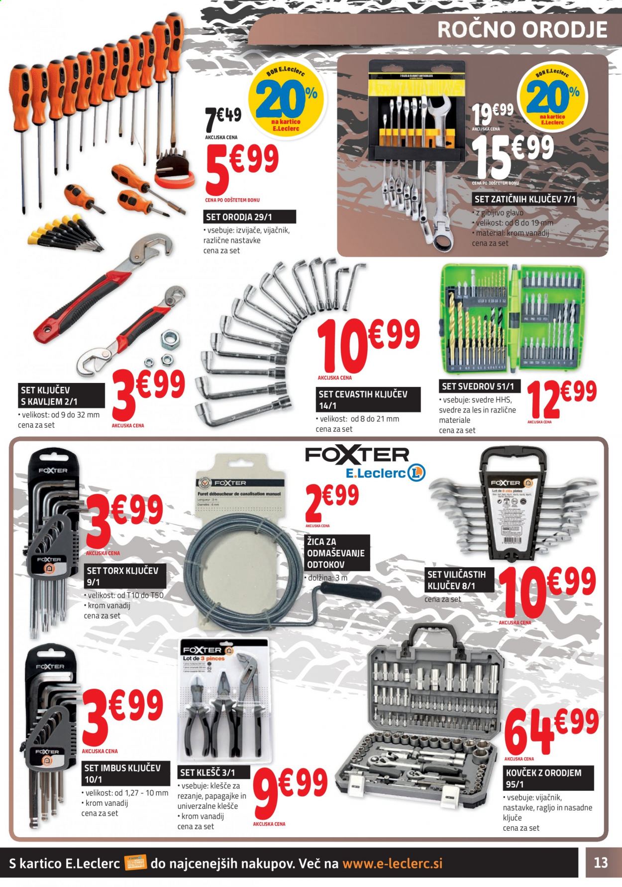 E.Leclerc katalog - 10.2.2021 - 27.2.2021. Stran 13