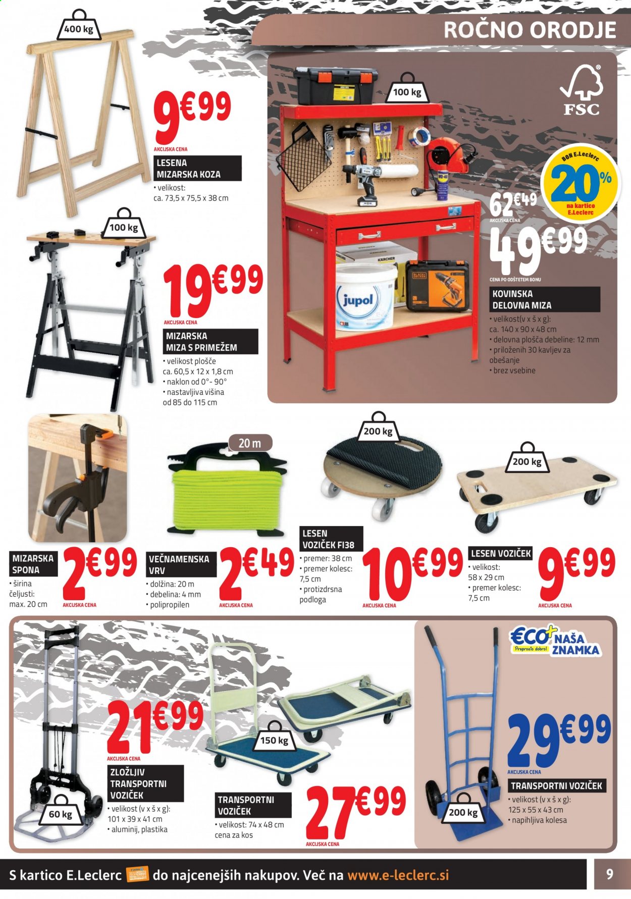 E.Leclerc katalog - 10.2.2021 - 27.2.2021. Stran 9