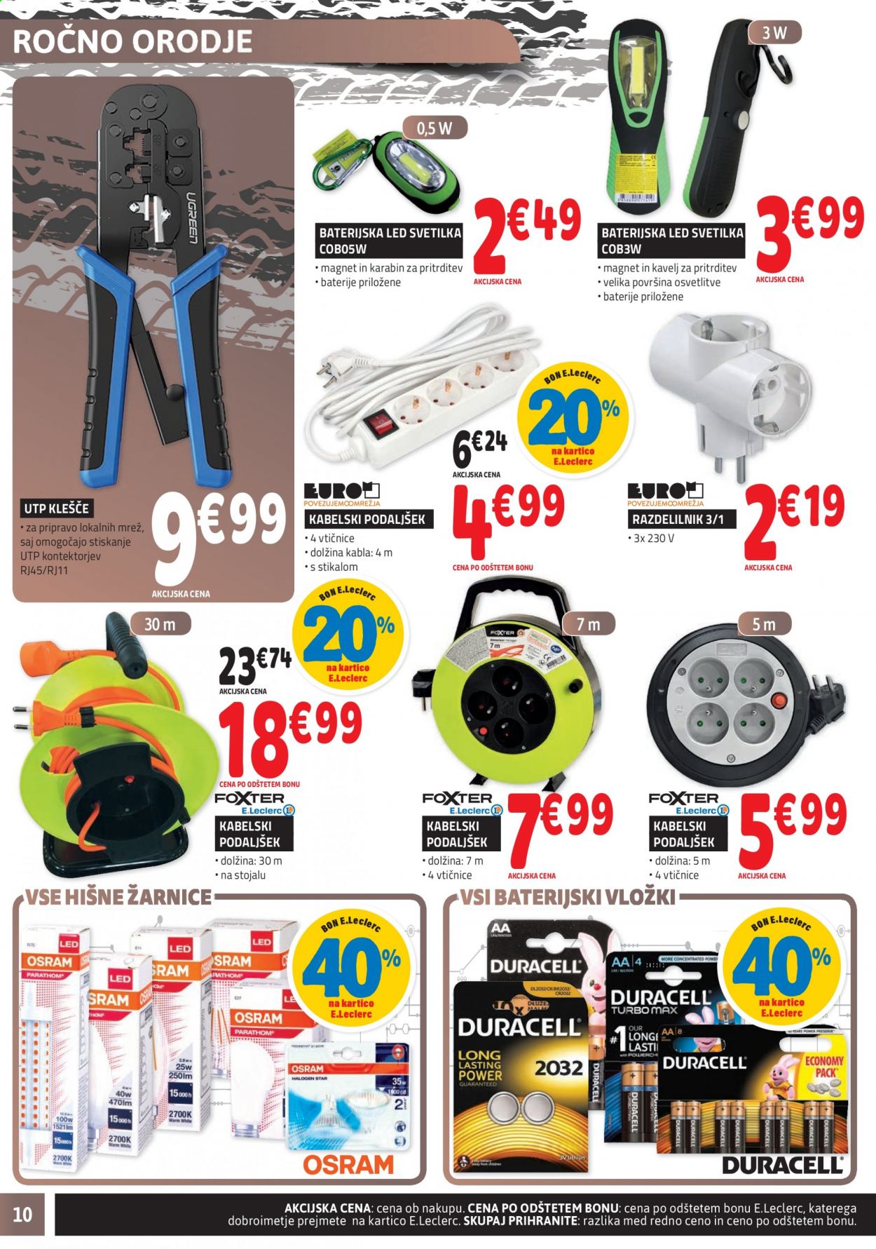 E.Leclerc katalog - 10.2.2021 - 27.2.2021. Stran 10