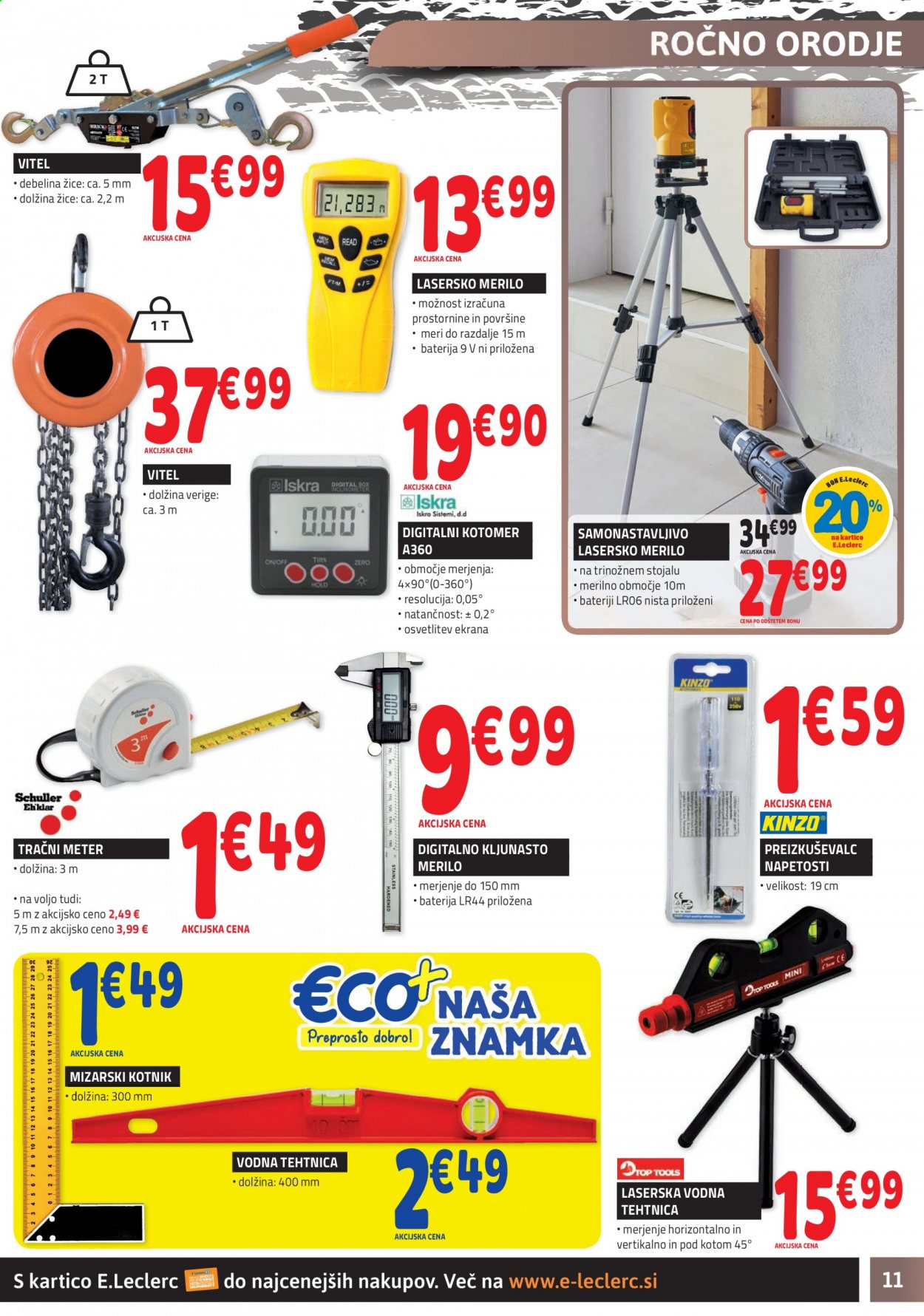 E.Leclerc katalog - 10.2.2021 - 27.2.2021. Stran 11