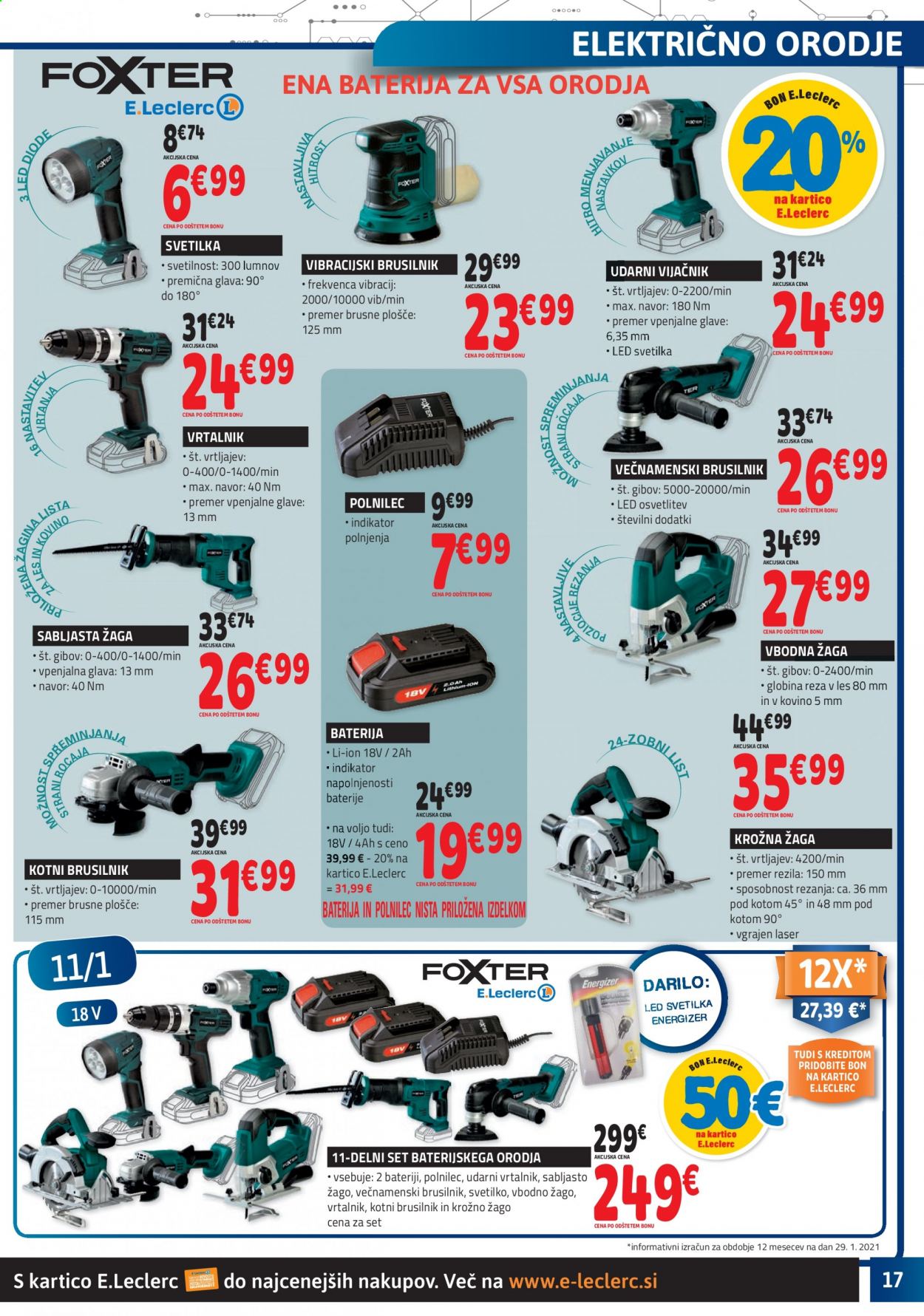 E.Leclerc katalog - 10.2.2021 - 27.2.2021. Stran 17