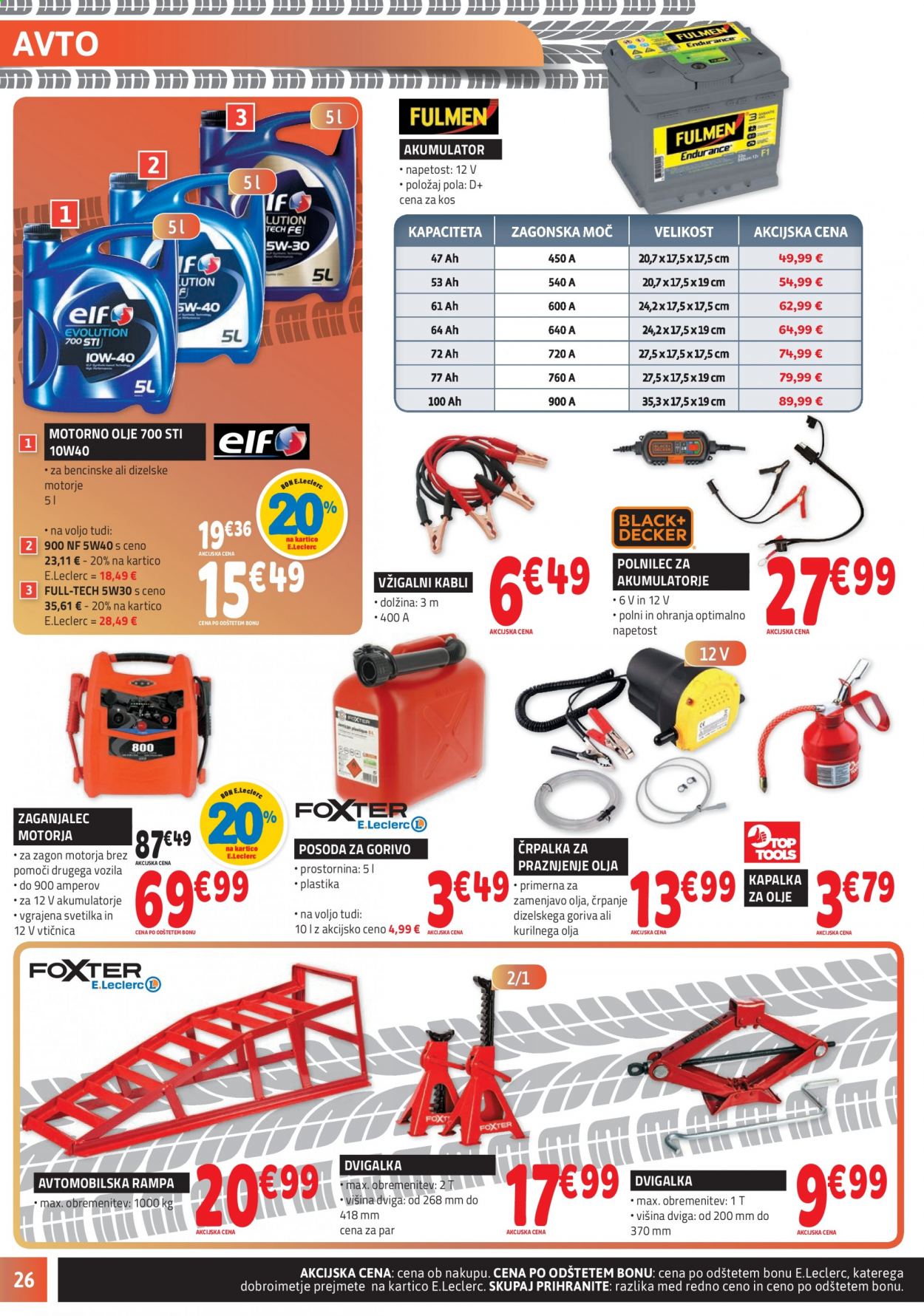 E.Leclerc katalog - 10.2.2021 - 27.2.2021. Stran 26