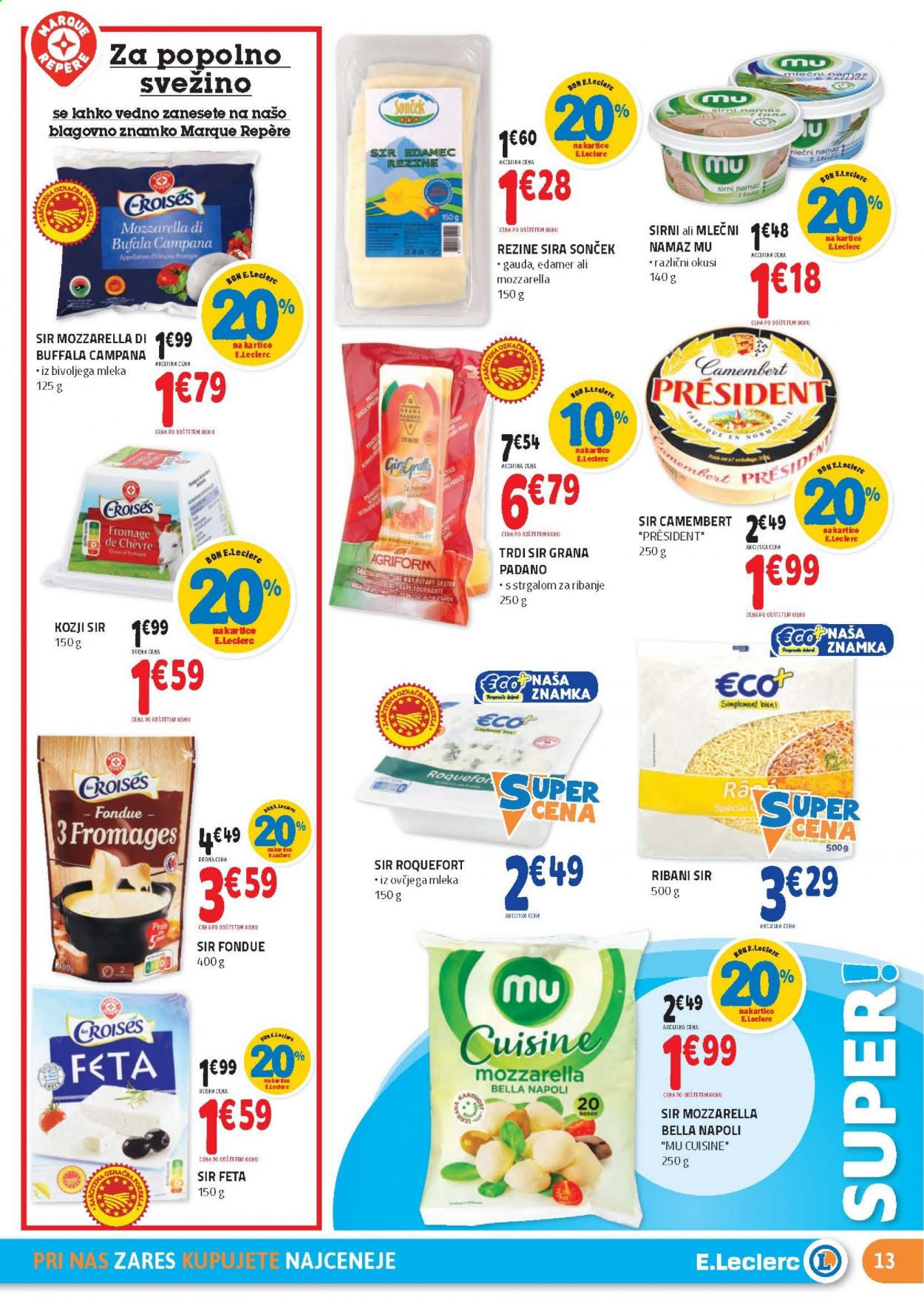 E.Leclerc katalog - 10.2.2021 - 20.2.2021. Stran 13