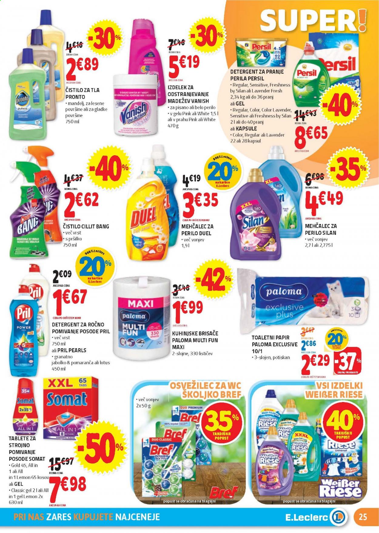 E.Leclerc katalog - 10.2.2021 - 20.2.2021. Stran 25
