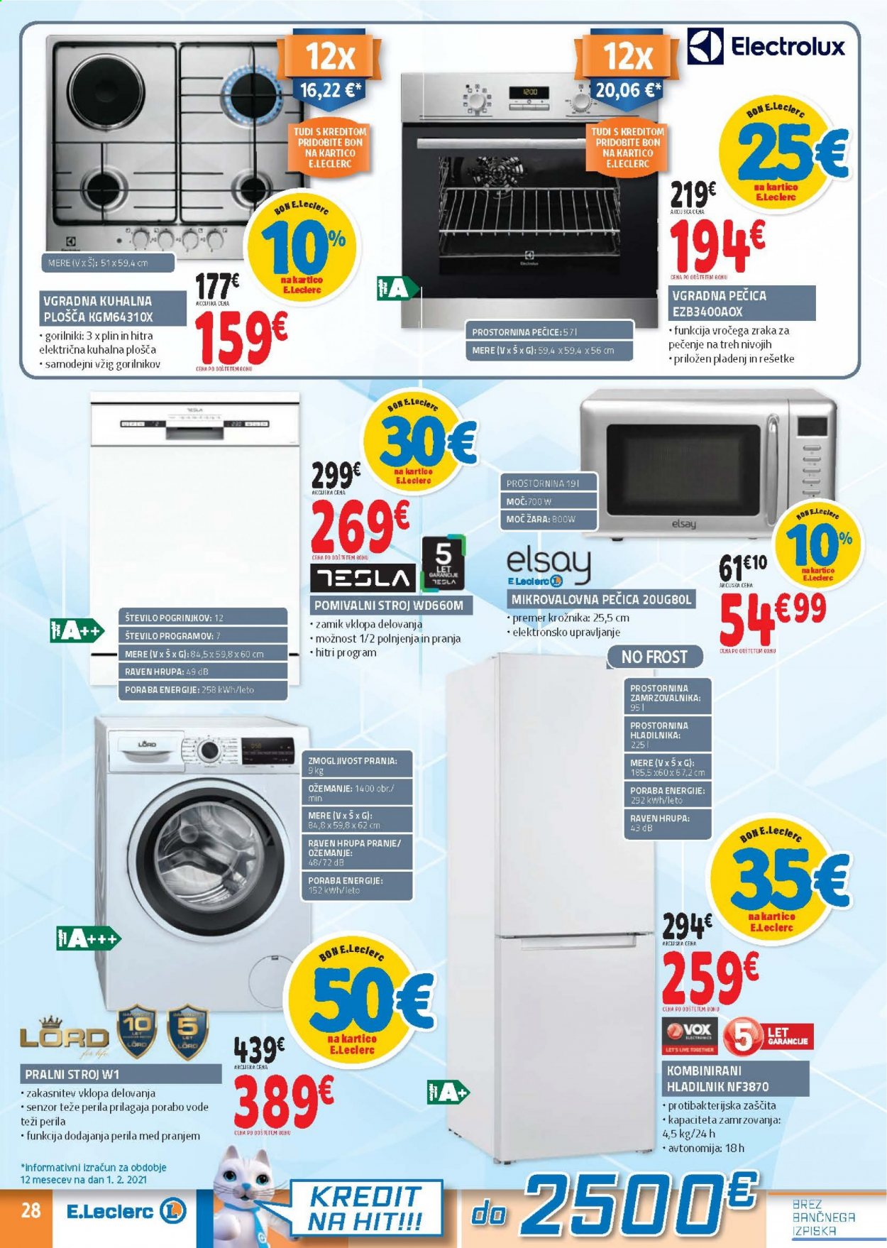 E.Leclerc katalog - 10.2.2021 - 20.2.2021. Stran 28