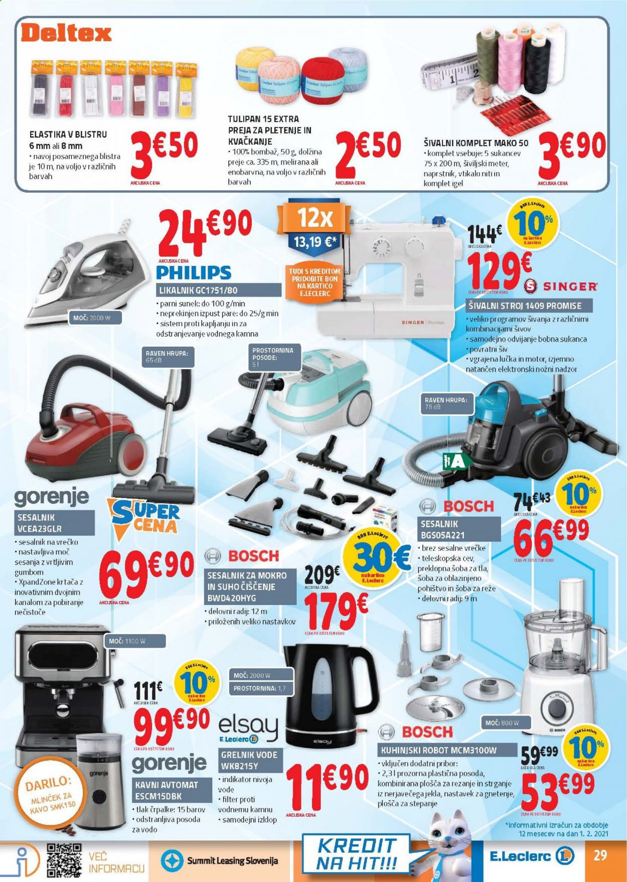 E.Leclerc katalog - 10.2.2021 - 20.2.2021. Stran 29