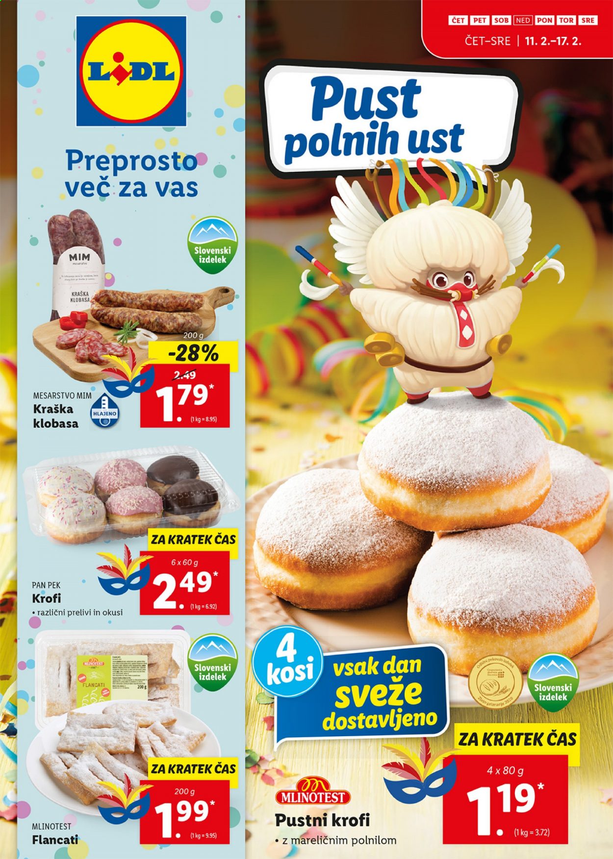 Lidl katalog - 11.2.2021 - 21.2.2021. Stran 1