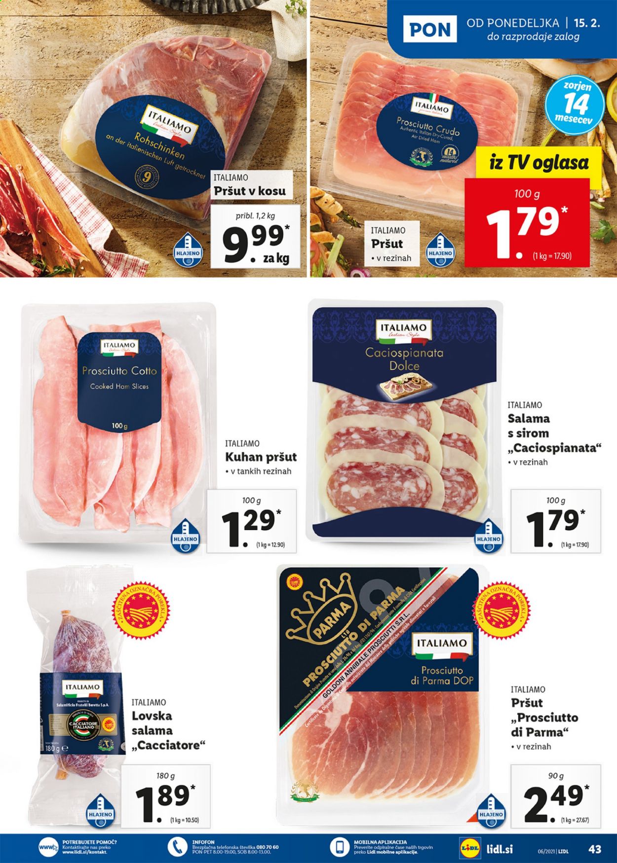 Lidl katalog - 11.2.2021 - 21.2.2021. Stran 43