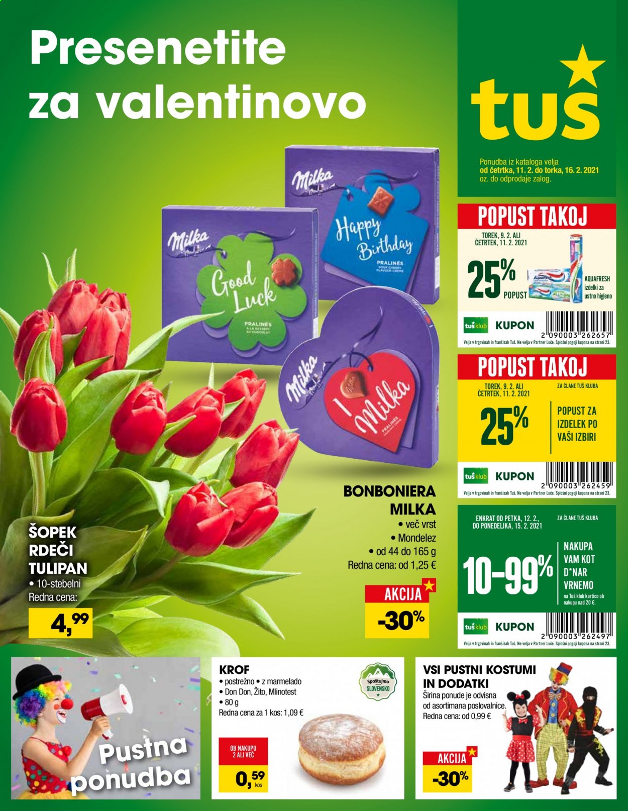 Tuš katalog - 11.2.2021 - 16.2.2021. Stran 1