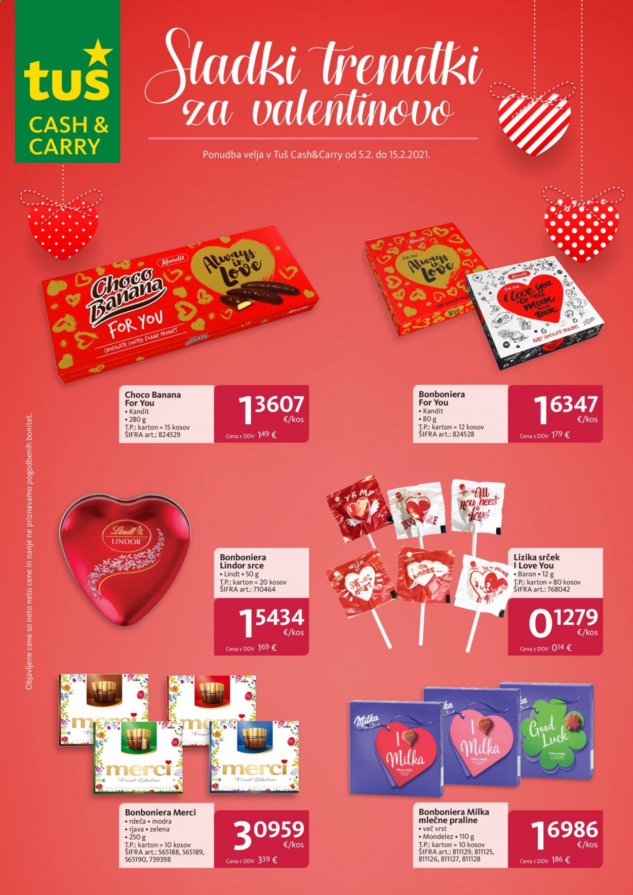 Tuš Cash & Carry katalog - 5.2.2021 - 15.2.2021. Stran 1
