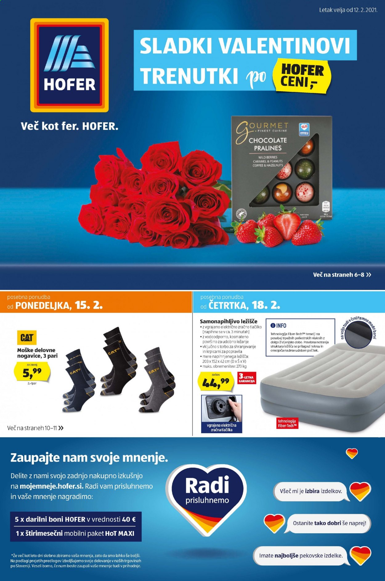 Hofer katalog - 12.2.2021 - 20.2.2021. Stran 1