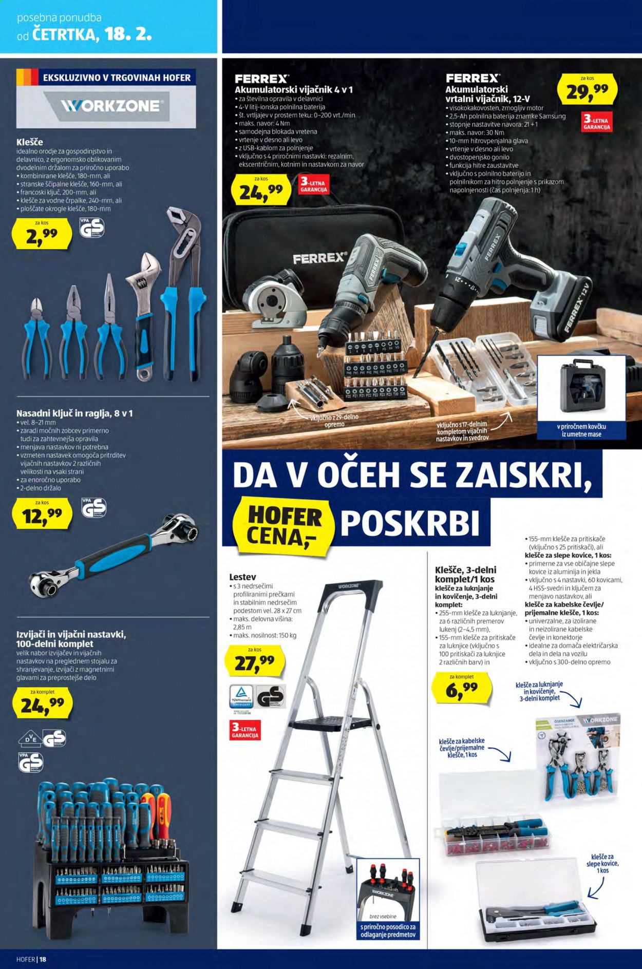 Hofer katalog - 12.2.2021 - 20.2.2021. Stran 18