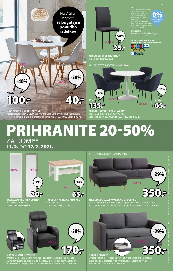 JYSK katalog - 11.2.2021 - 24.2.2021. Stran 3