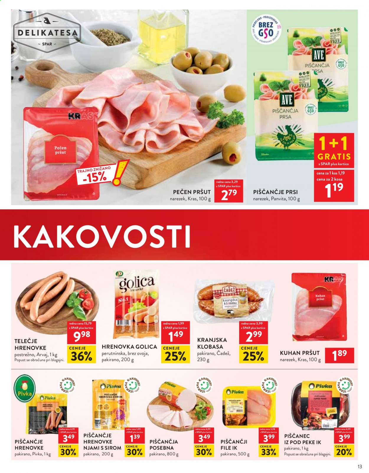 SPAR katalog - 17.2.2021 - 23.2.2021. Stran 13
