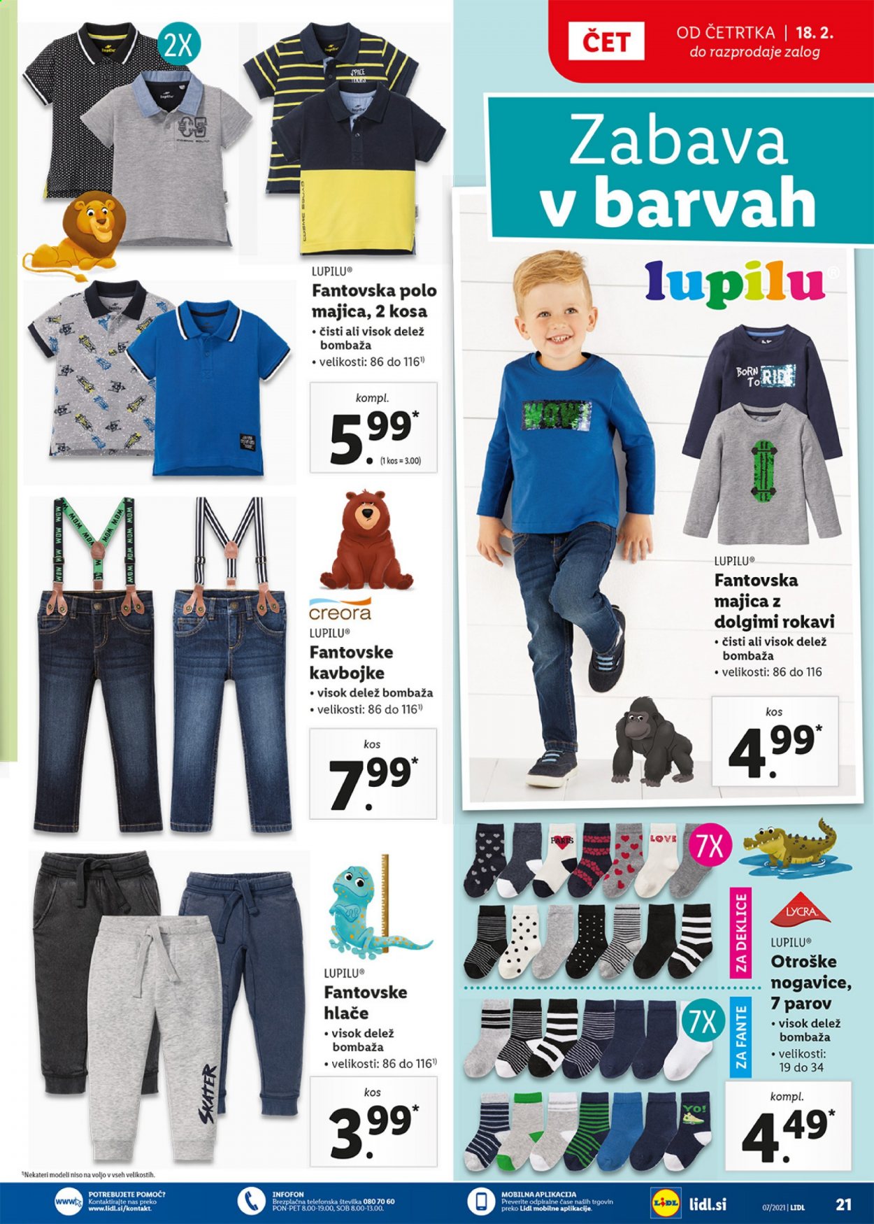 Lidl katalog - 18.2.2021 - 28.2.2021. Stran 21