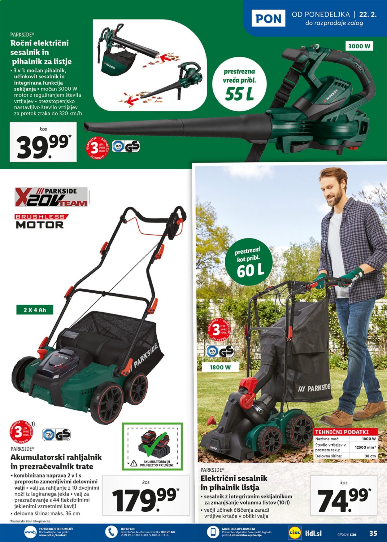 Lidl katalog - 18.2.2021 - 28.2.2021. Stran 35