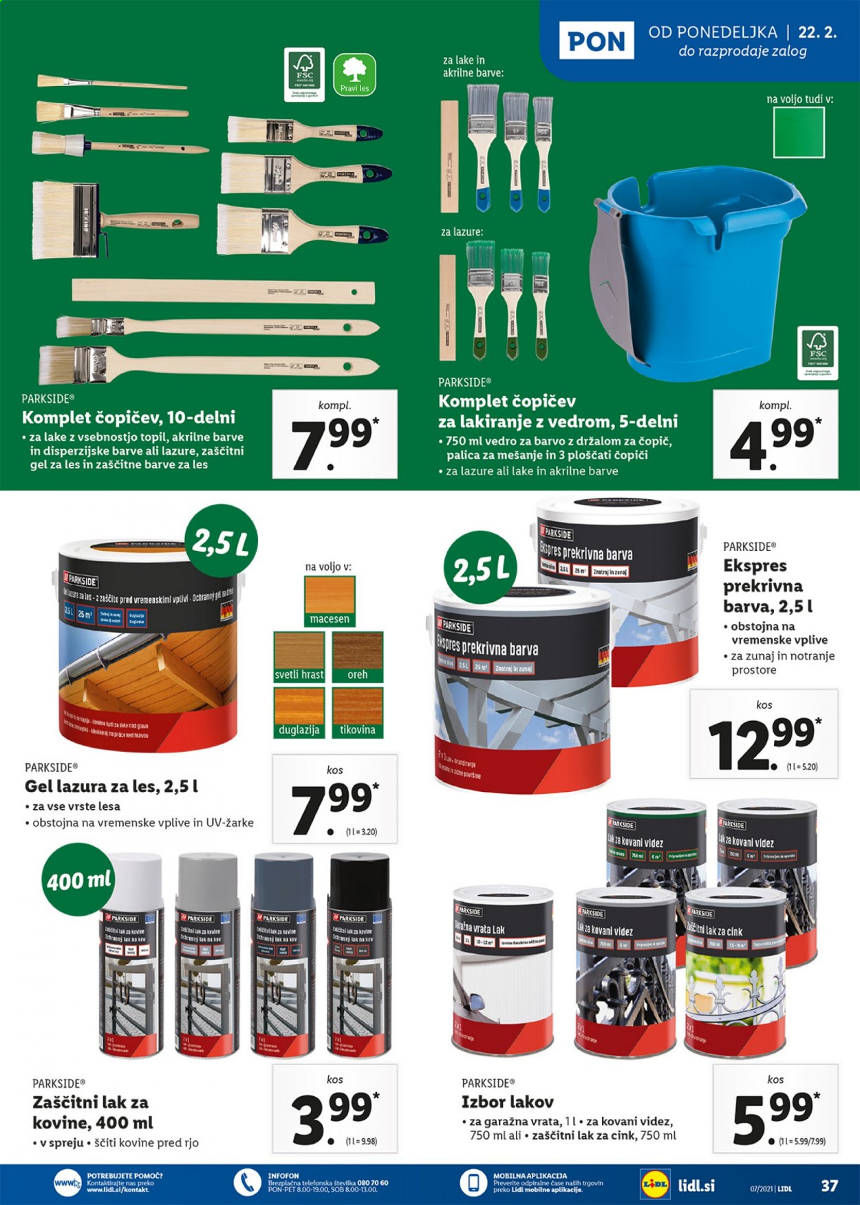 Lidl katalog - 18.2.2021 - 28.2.2021. Stran 37