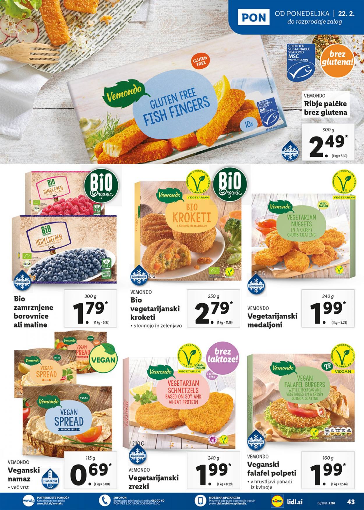 Lidl katalog - 18.2.2021 - 28.2.2021. Stran 43