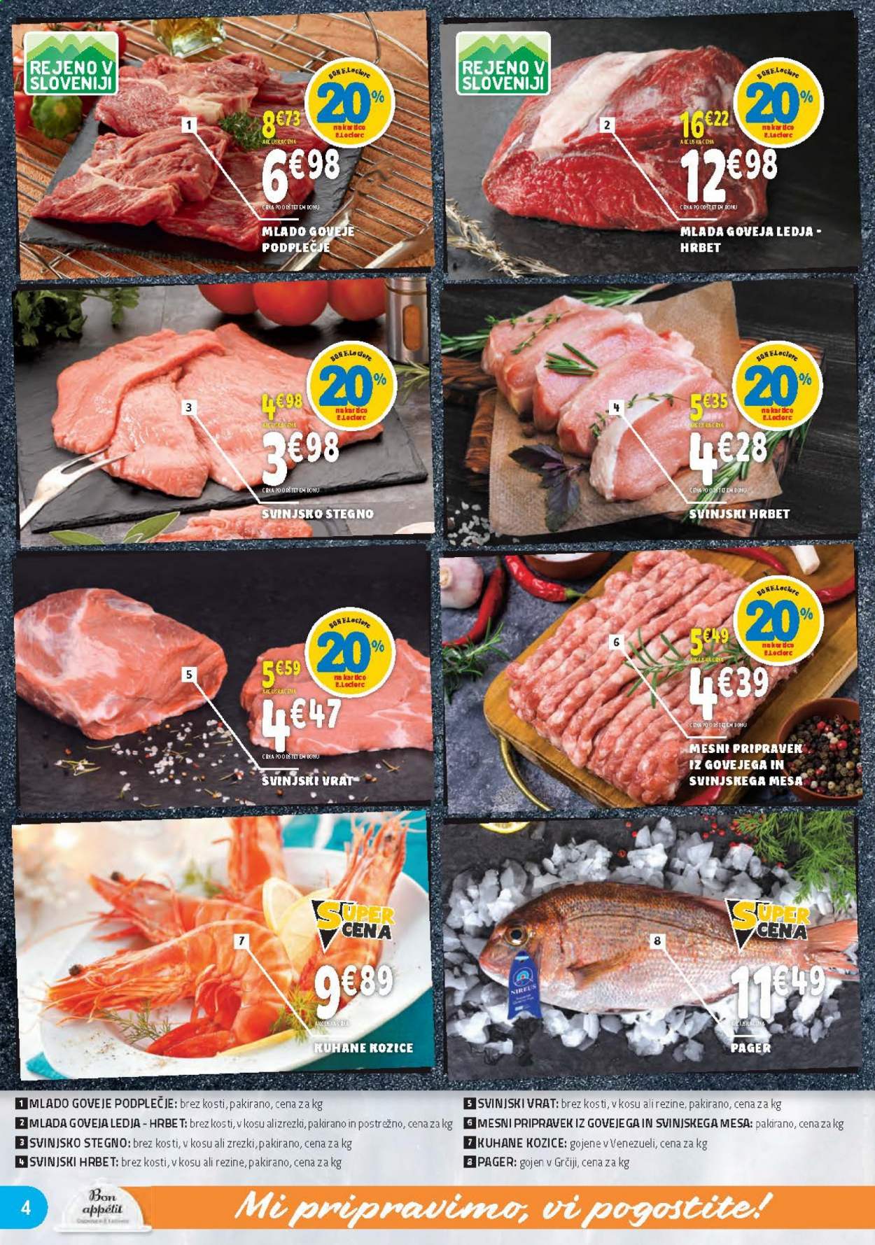 E.Leclerc katalog - 17.2.2021 - 27.2.2021. Stran 4