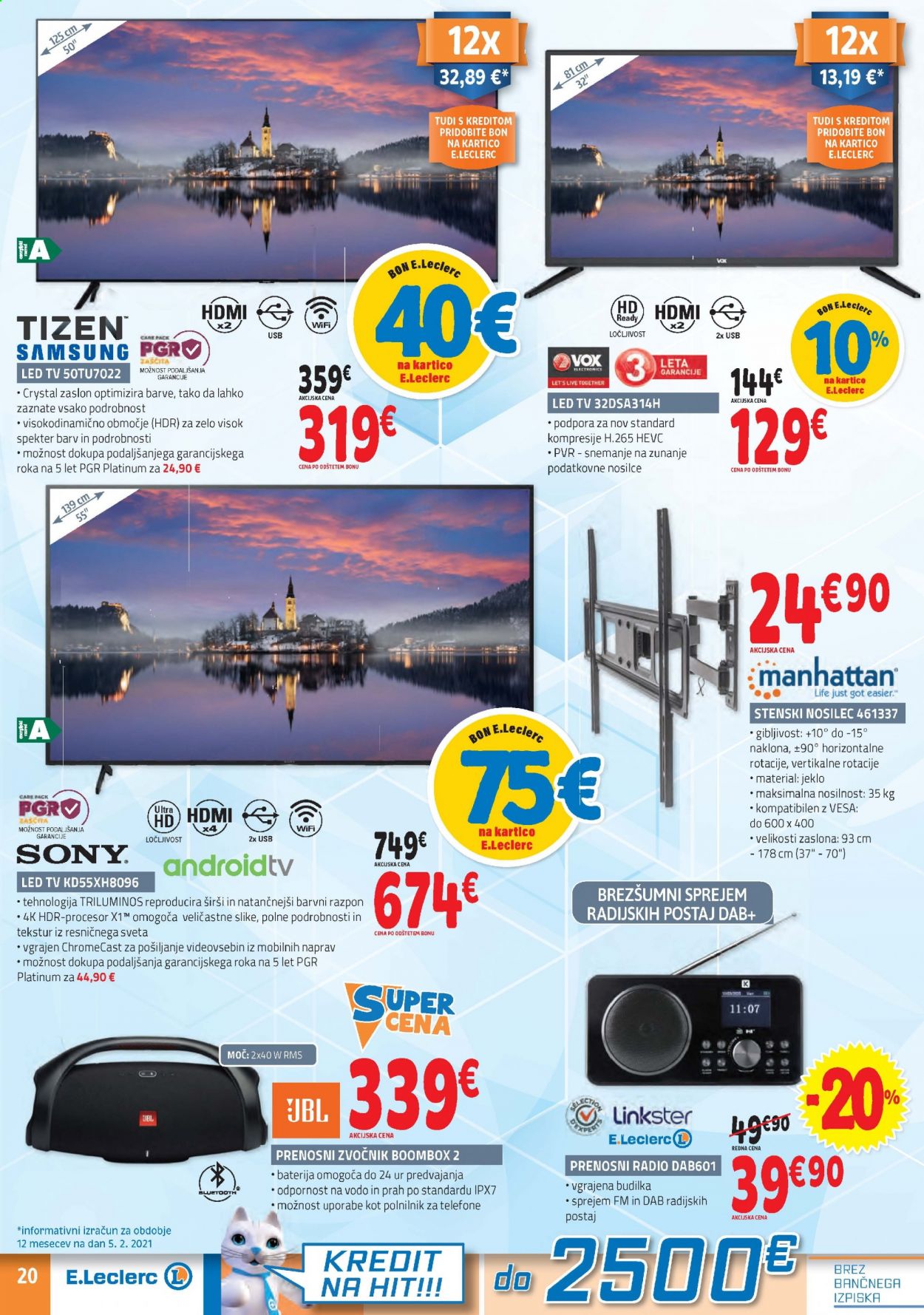 E.Leclerc katalog - 17.2.2021 - 27.2.2021. Stran 20