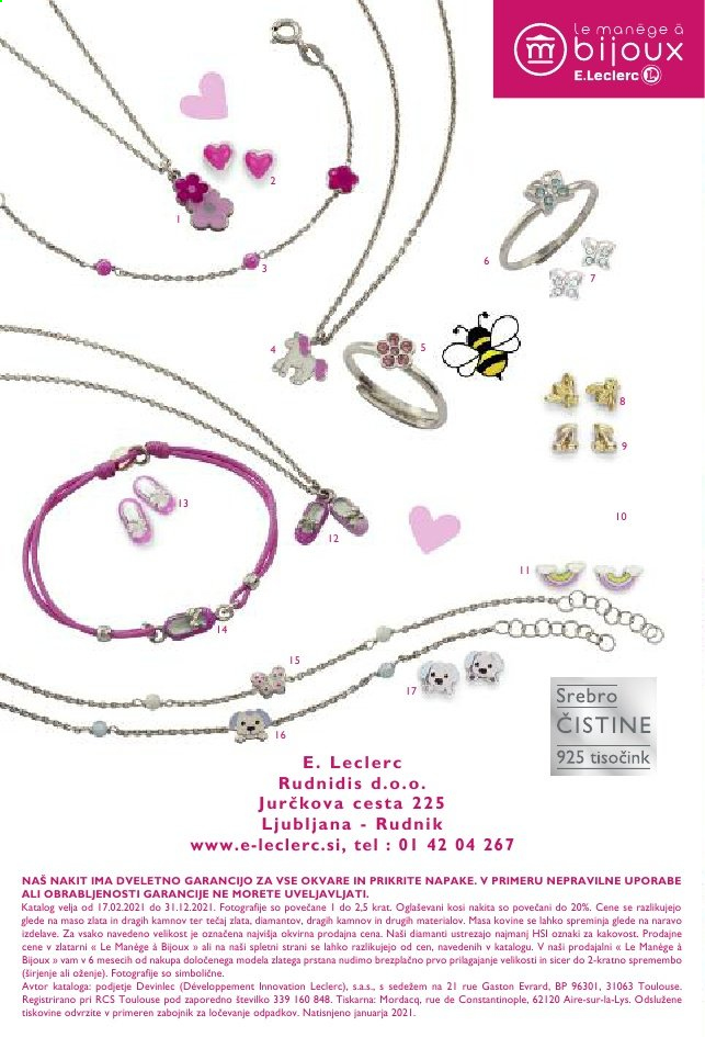 E.Leclerc katalog - 17.2.2021 - 31.12.2021. Stran 18