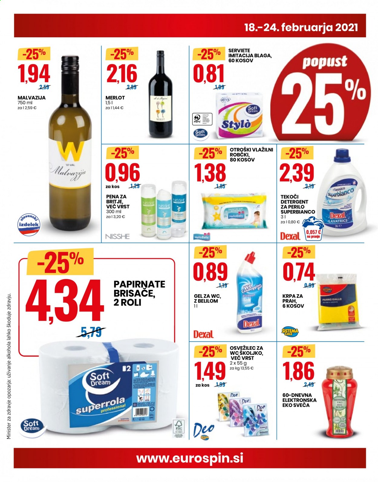 EuroSpin katalog - 18.2.2021 - 24.2.2021. Stran 5
