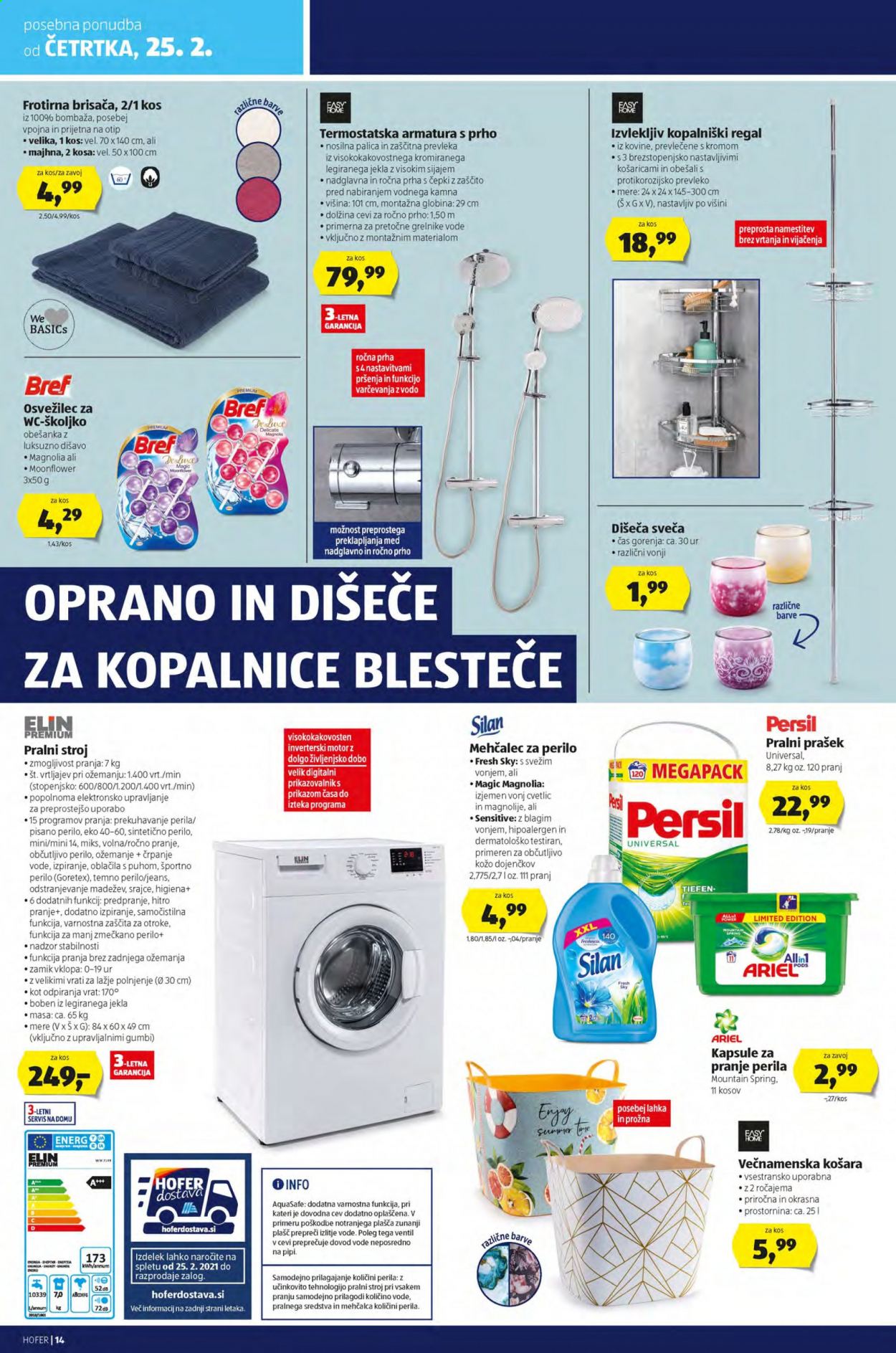 Hofer katalog - 19.2.2021 - 27.2.2021. Stran 14