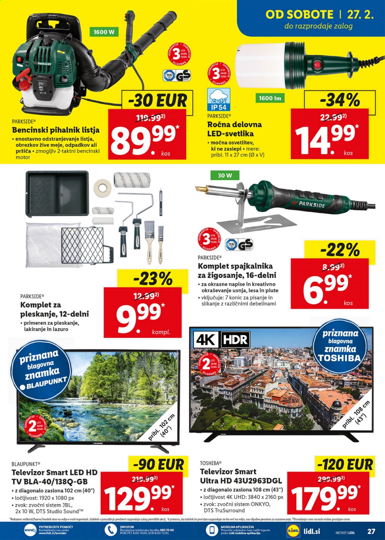 Lidl katalog - 25.2.2021 - 7.3.2021. Stran 27