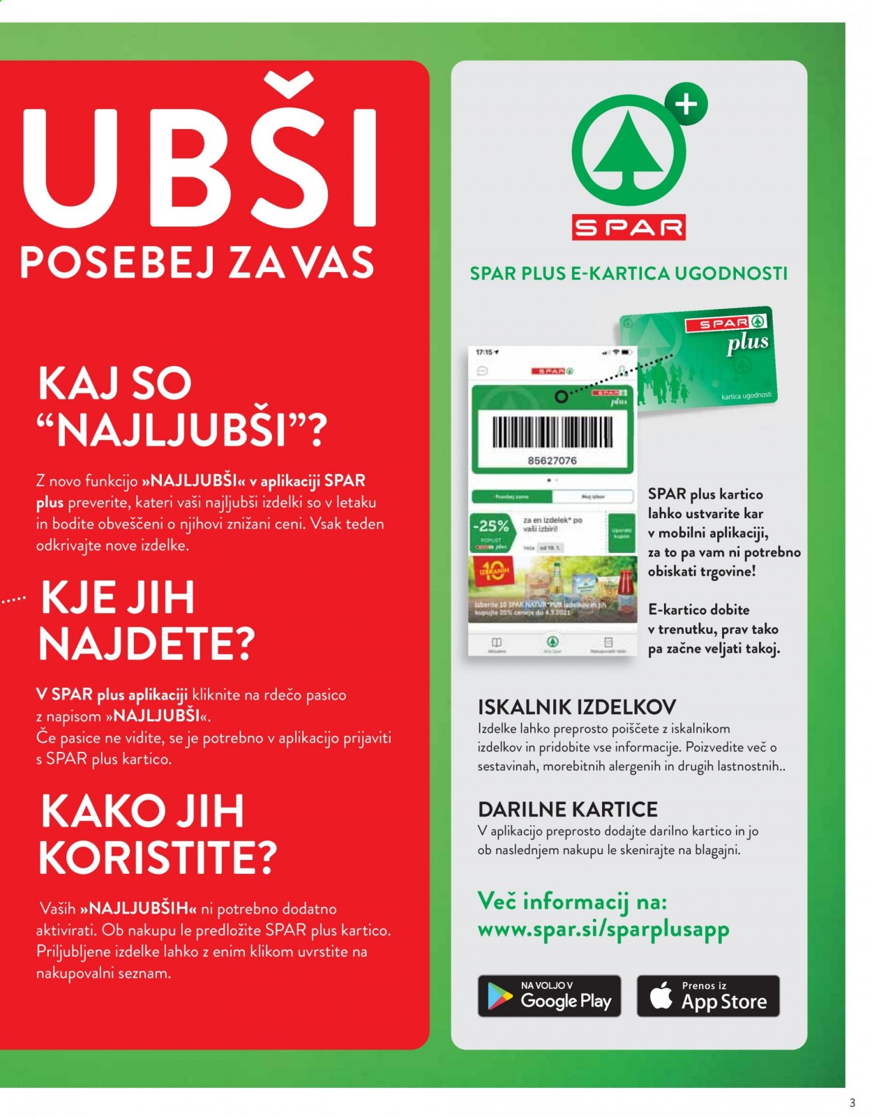 SPAR katalog - 24.2.2021 - 2.3.2021. Stran 3