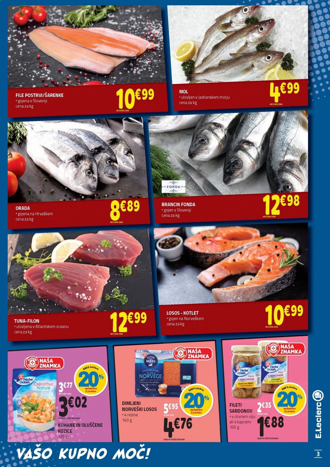 E.Leclerc katalog - 24.2.2021 - 6.3.2021. Stran 3