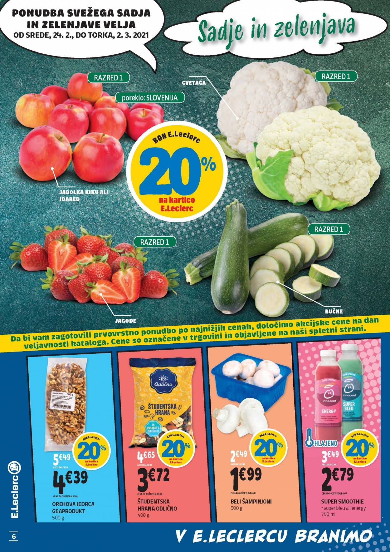 E.Leclerc katalog - 24.2.2021 - 6.3.2021. Stran 6