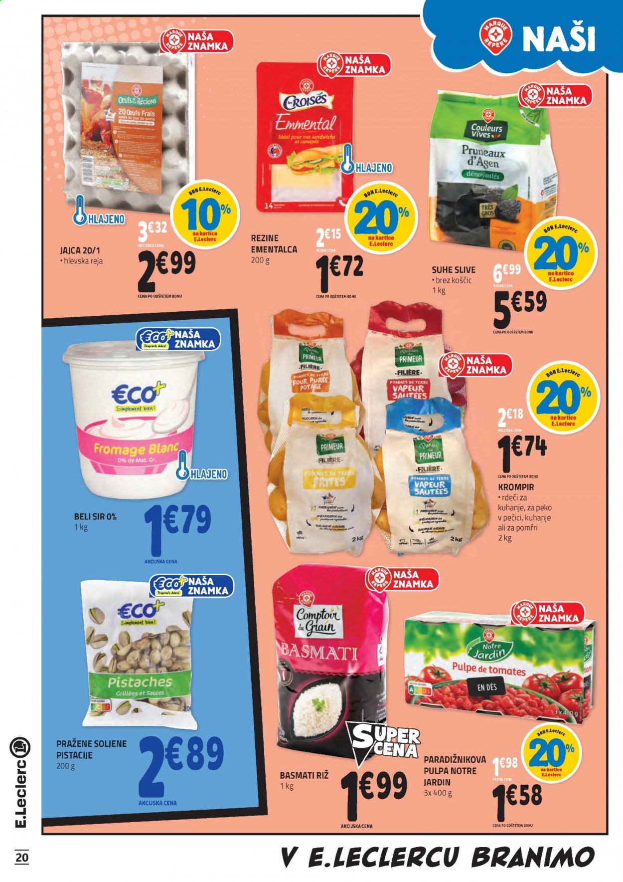 E.Leclerc katalog - 24.2.2021 - 6.3.2021. Stran 20
