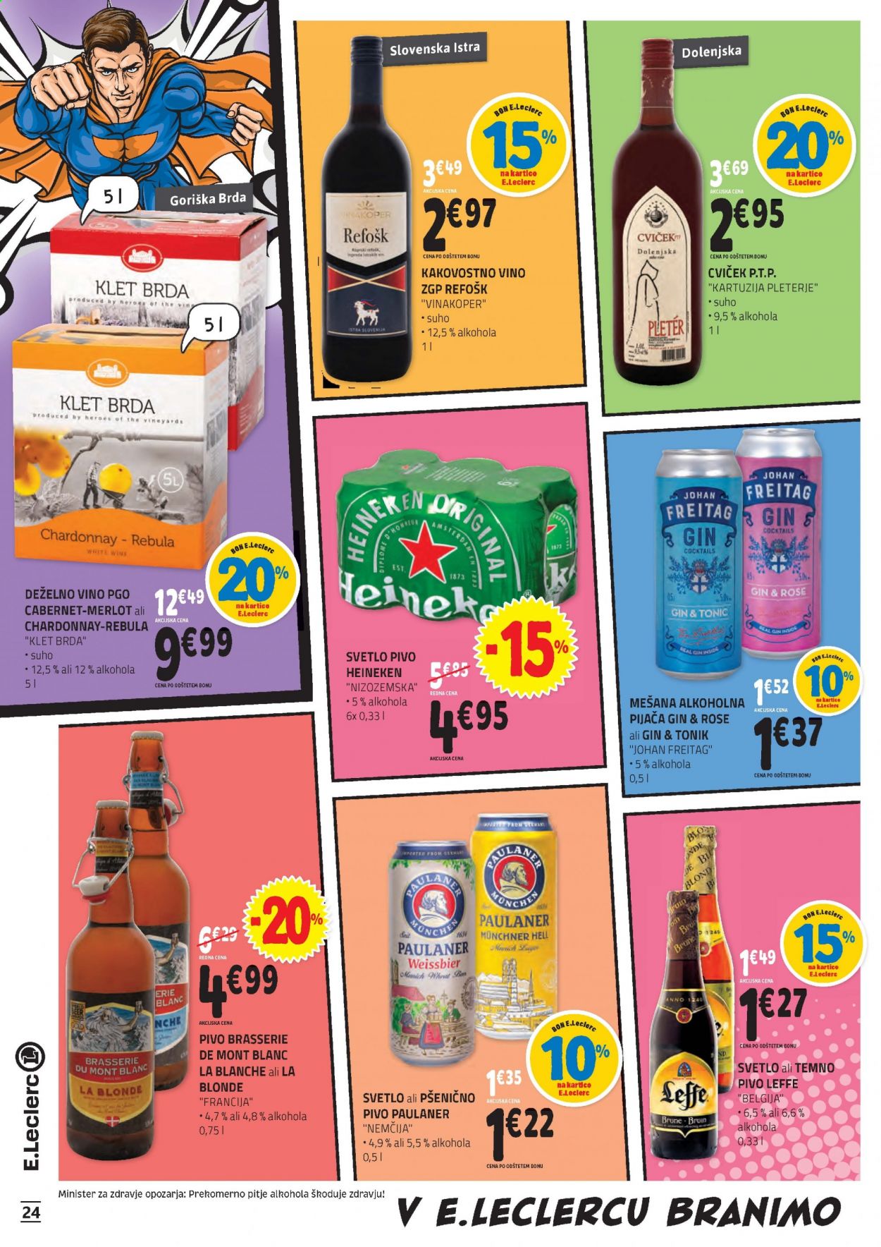 E.Leclerc katalog - 24.2.2021 - 6.3.2021. Stran 24