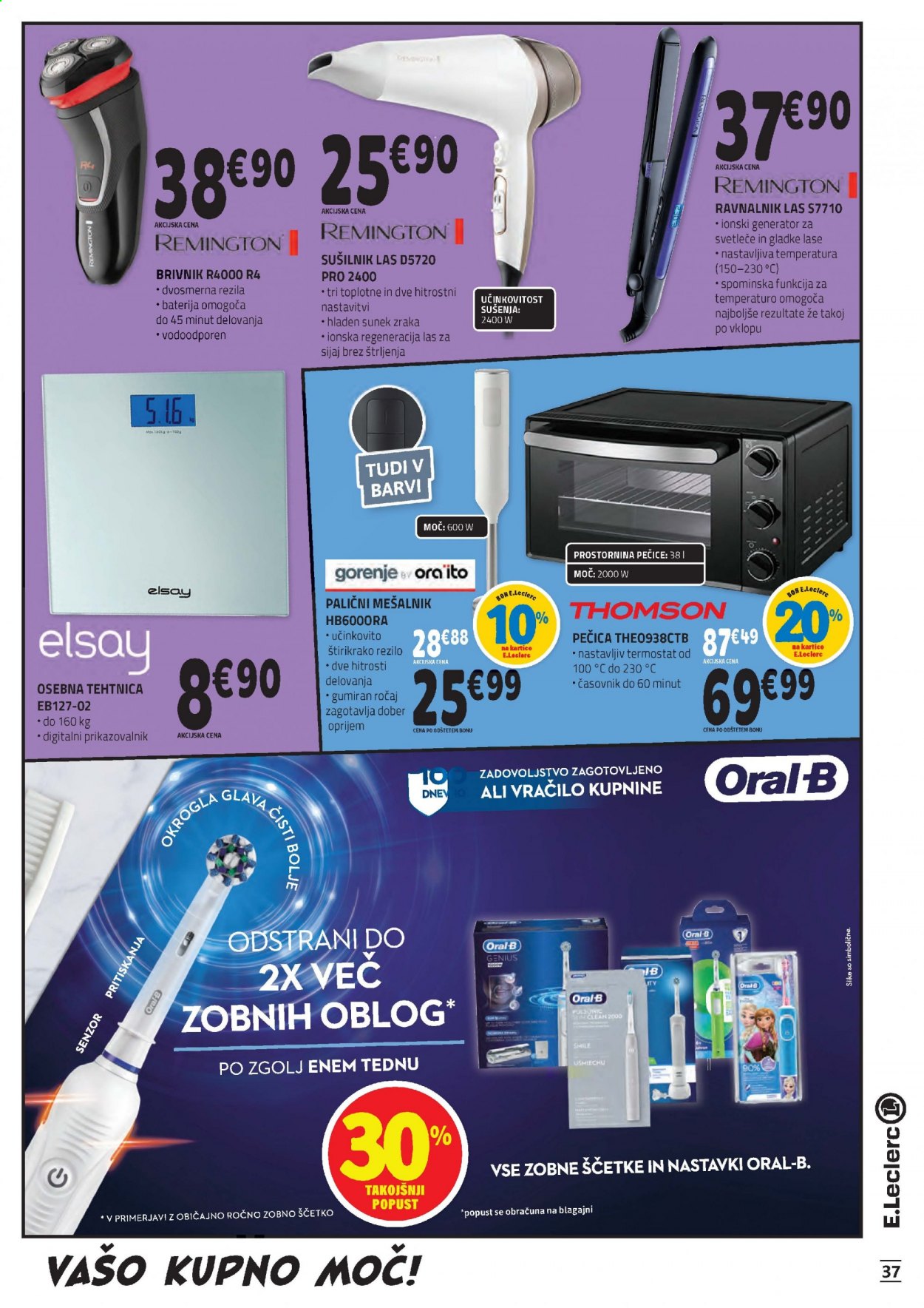 E.Leclerc katalog - 24.2.2021 - 6.3.2021. Stran 37