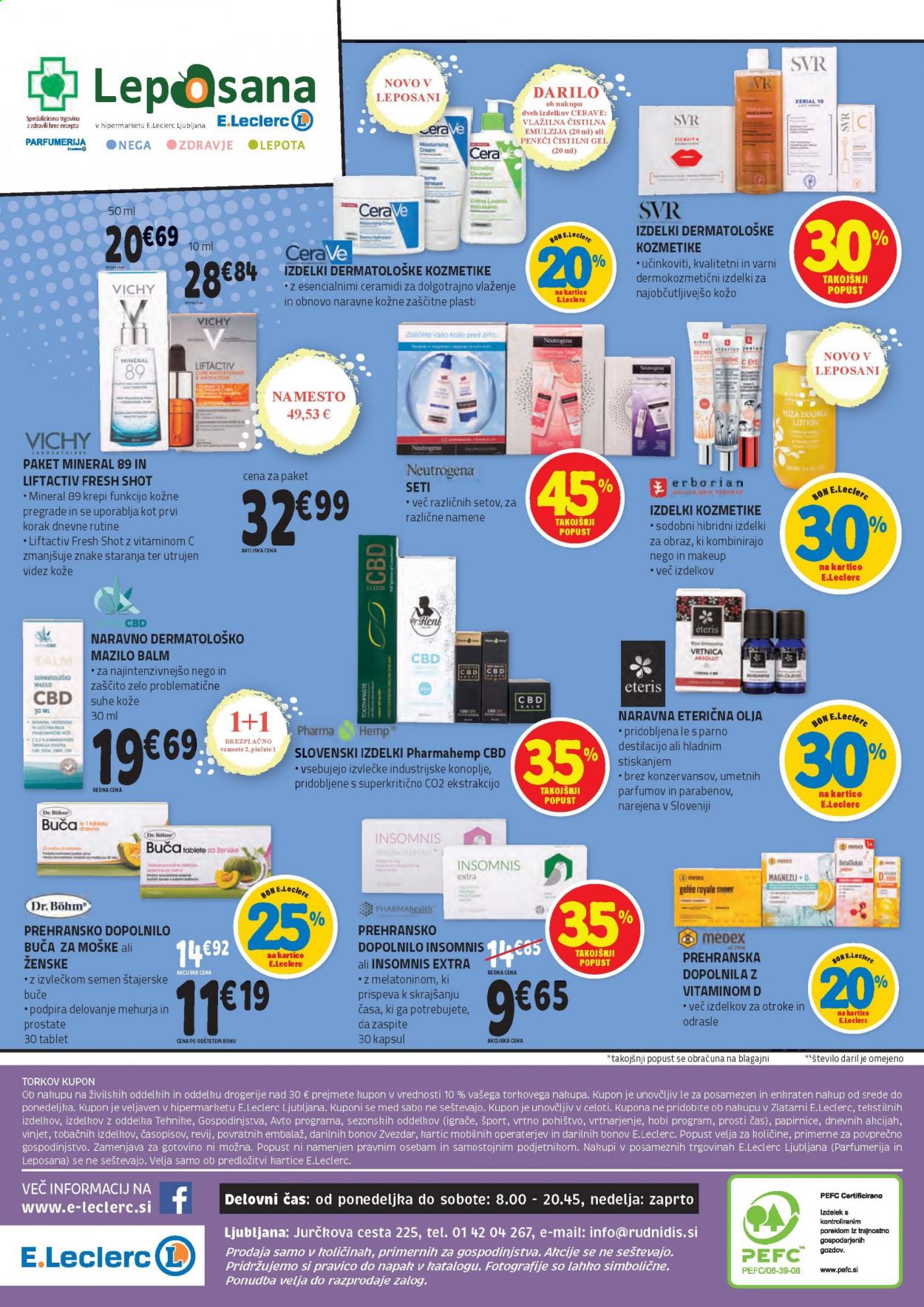 E.Leclerc katalog - 24.2.2021 - 6.3.2021. Stran 48