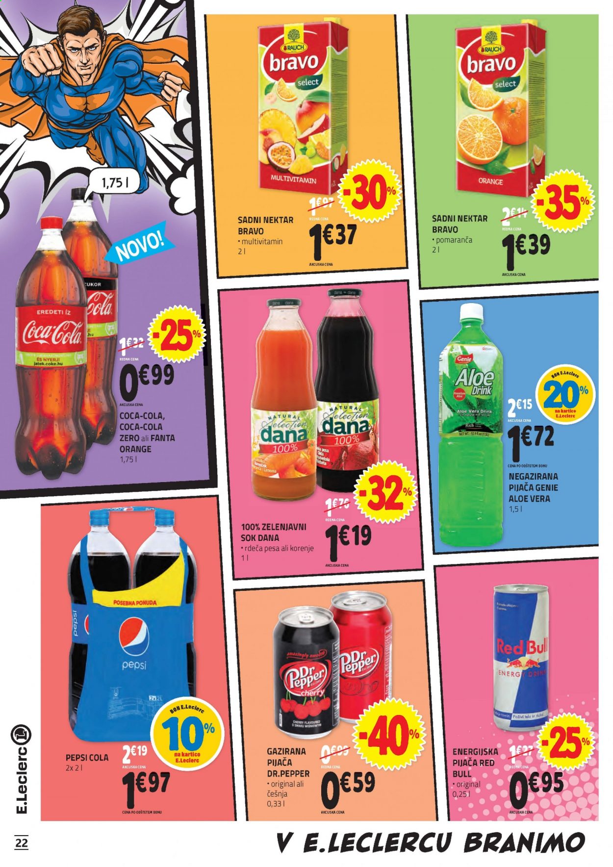 E.Leclerc katalog - 24.2.2021 - 6.3.2021. Stran 22