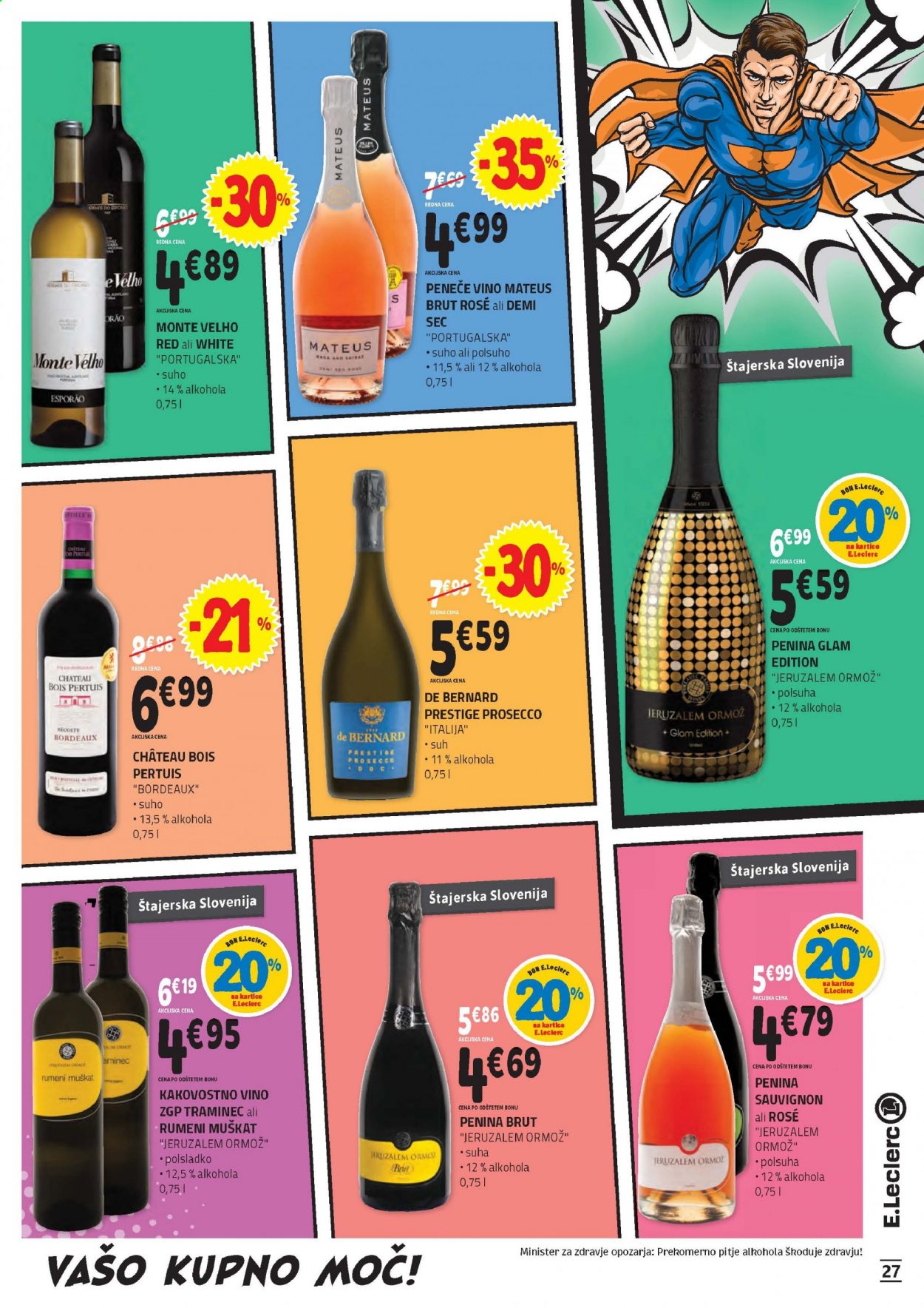 E.Leclerc katalog - 24.2.2021 - 6.3.2021. Stran 27