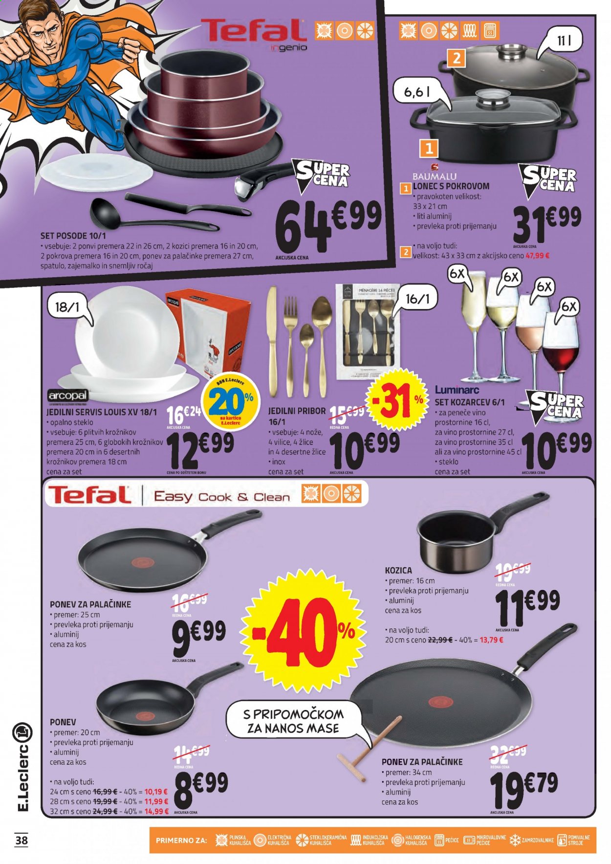 E.Leclerc katalog - 24.2.2021 - 6.3.2021. Stran 38