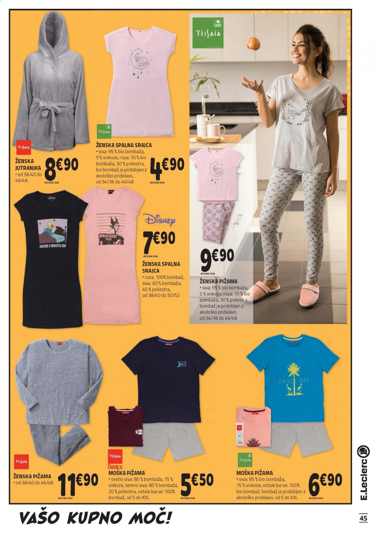 E.Leclerc katalog - 24.2.2021 - 6.3.2021. Stran 45